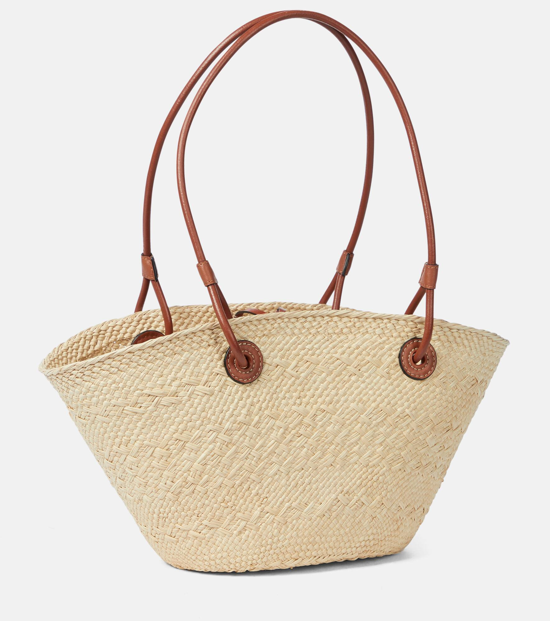 Paula's Ibiza Anagram Small basket bag - 4