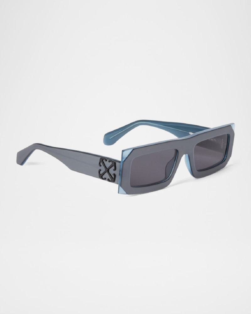 Off-White Men's Laurel Acetate Rectangle Sunglasses outlook
