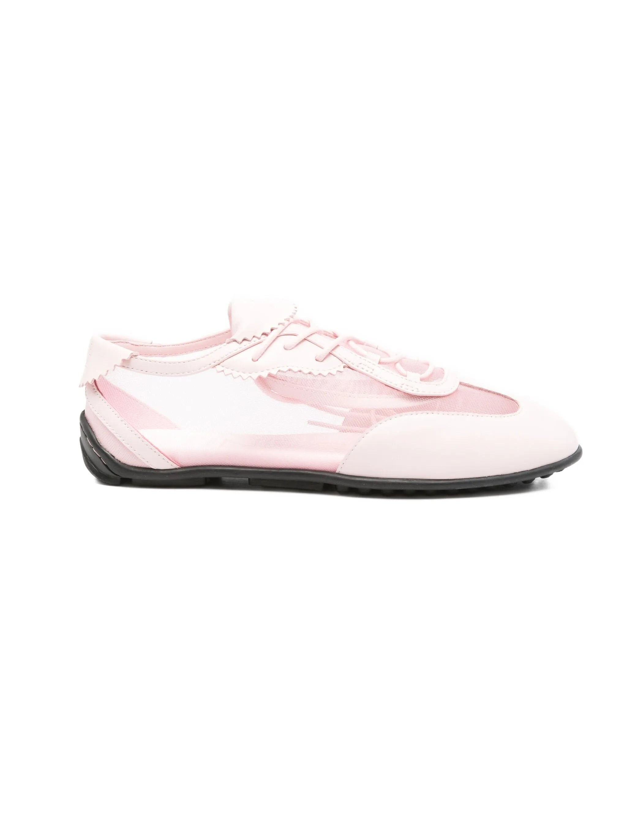 Stine Goya Lace-up Mesh Sneakers - 4