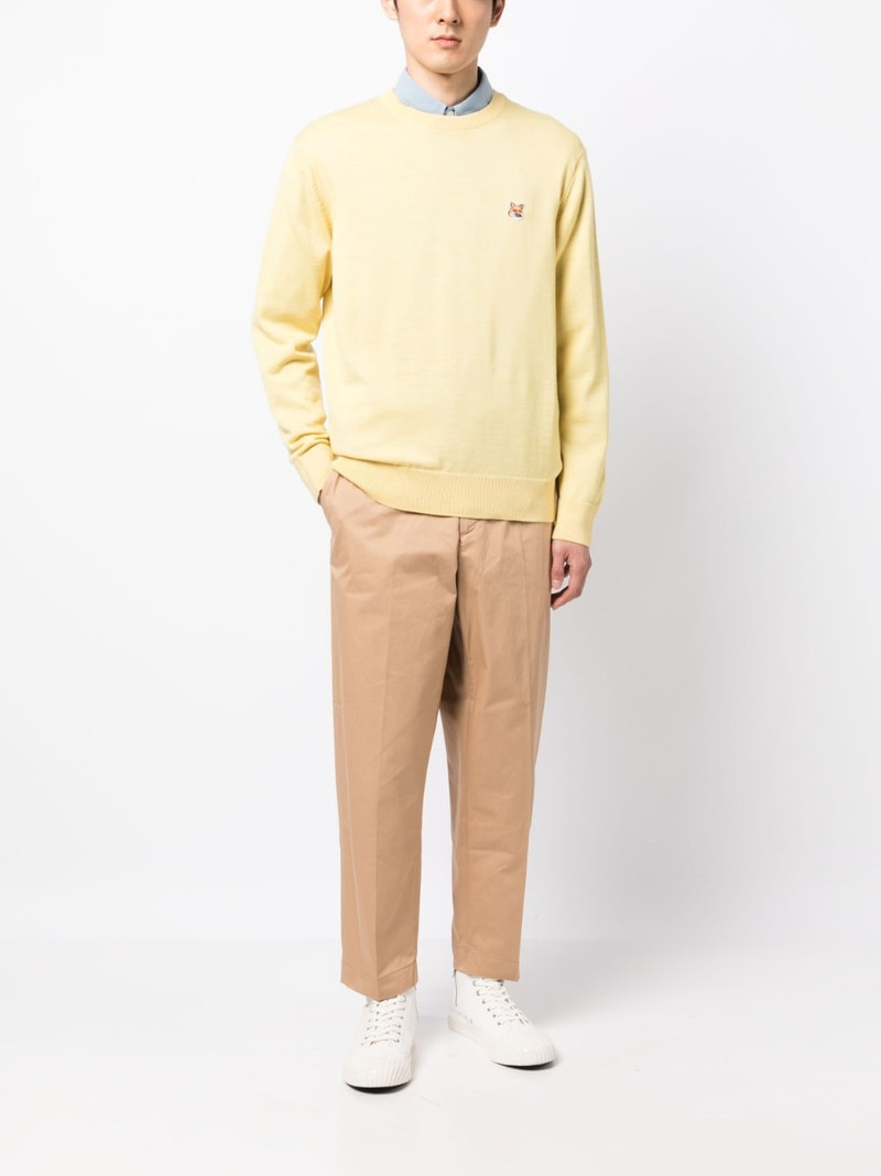 Maison Kitsuné straight-leg tailored trousers outlook