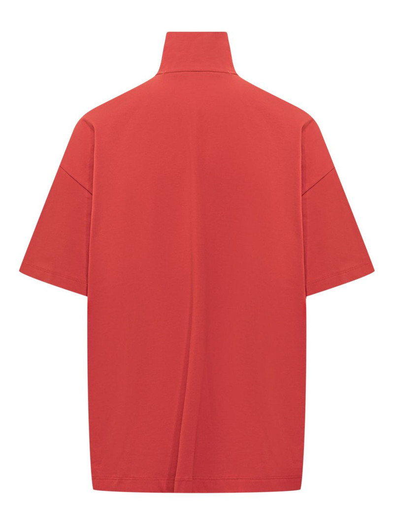 MSGM half-zip T-shirt outlook