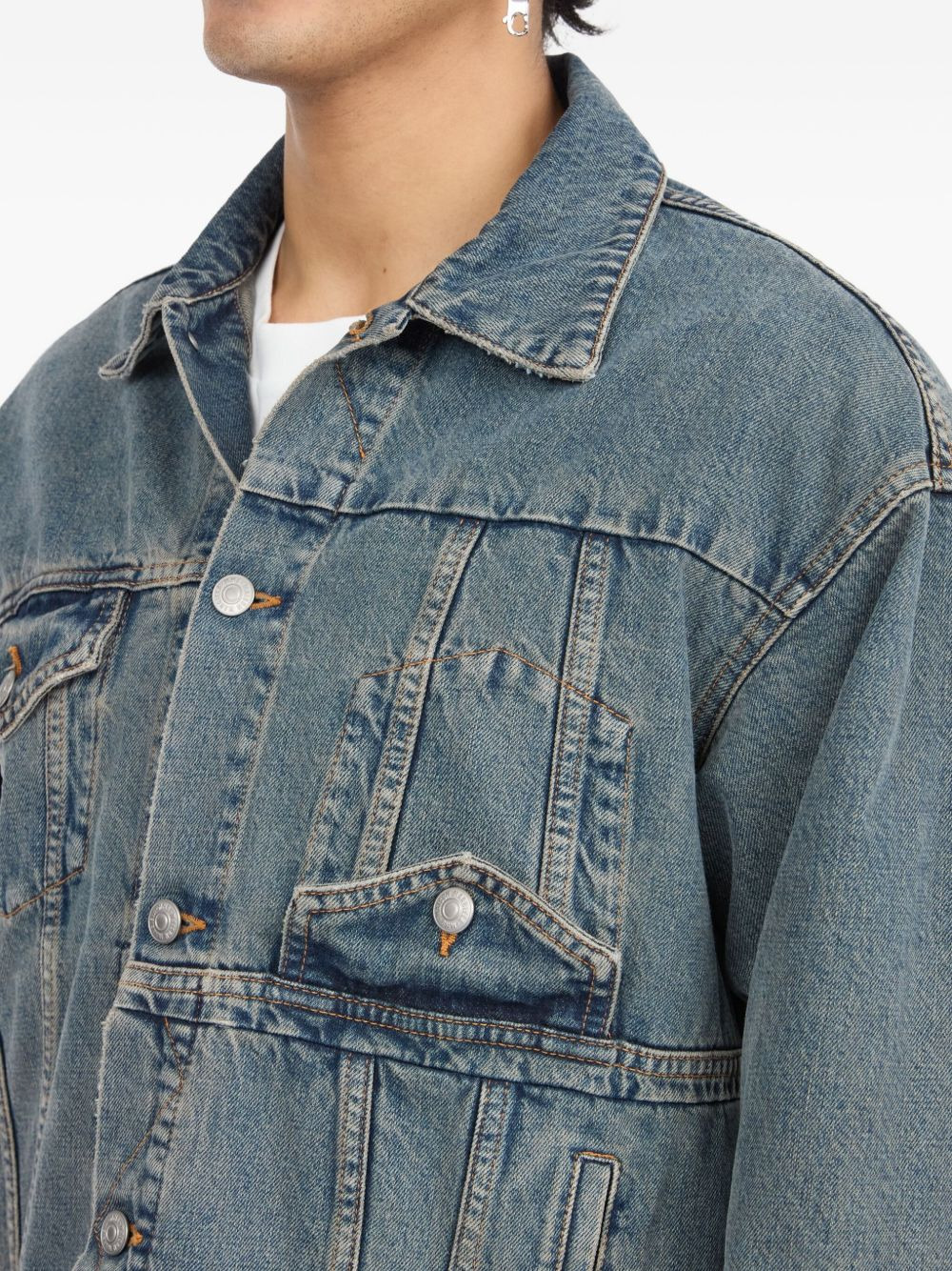 MM6 Maison Margiela denim jacket - 2