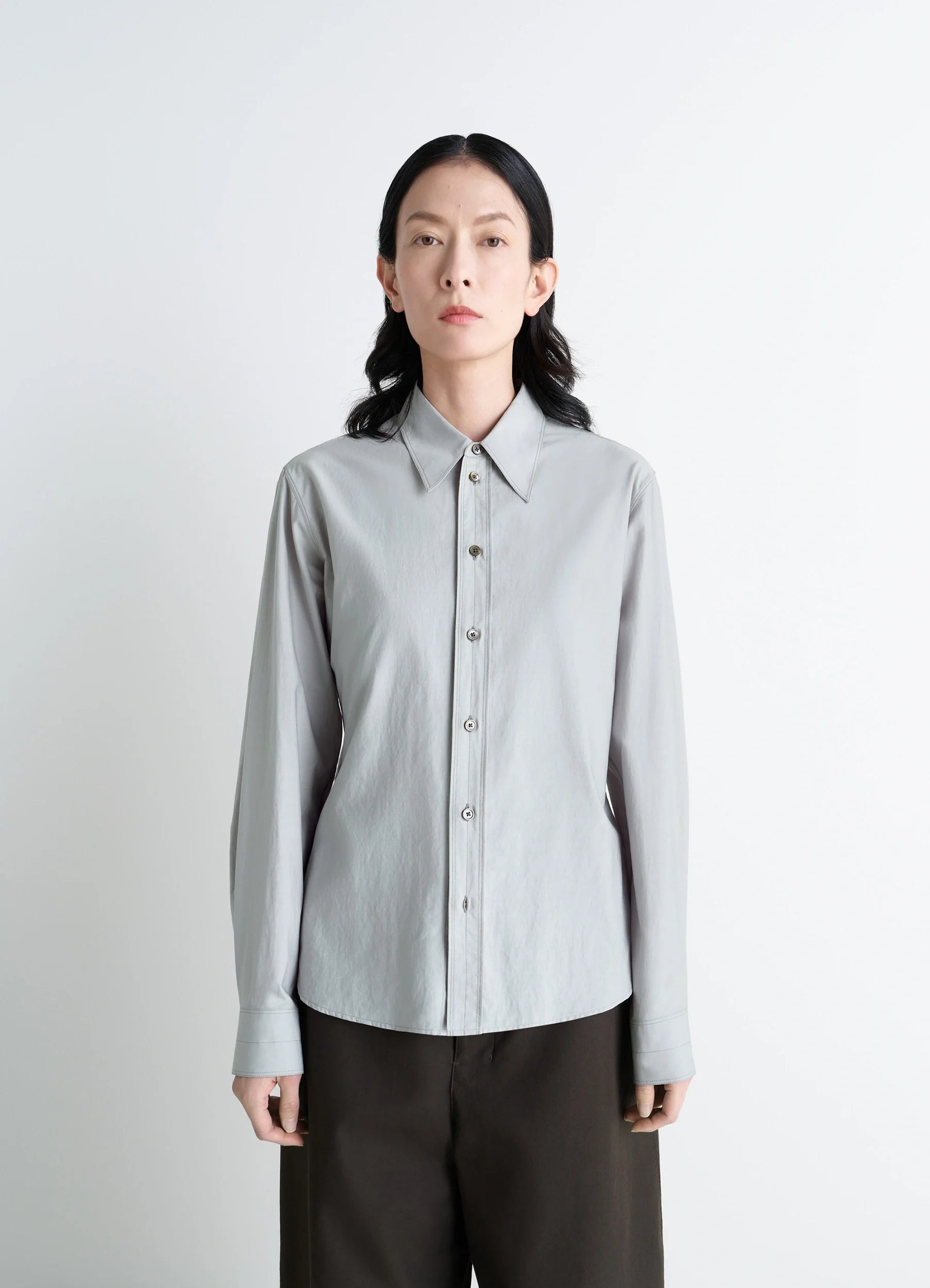 POINTED COLLAR SHIRT - 2