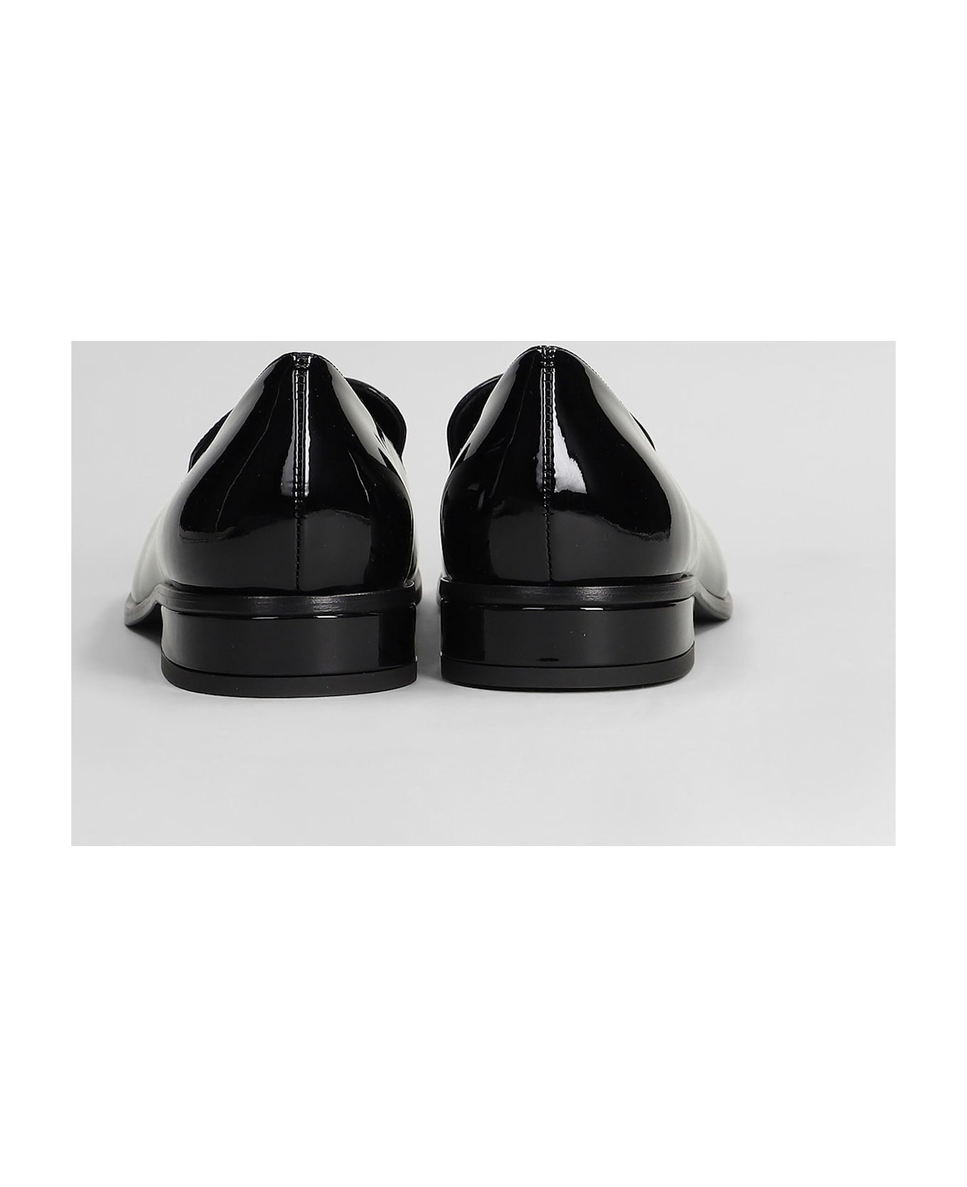 Elegant Loafer Loafers In Black Patent Leather - 4