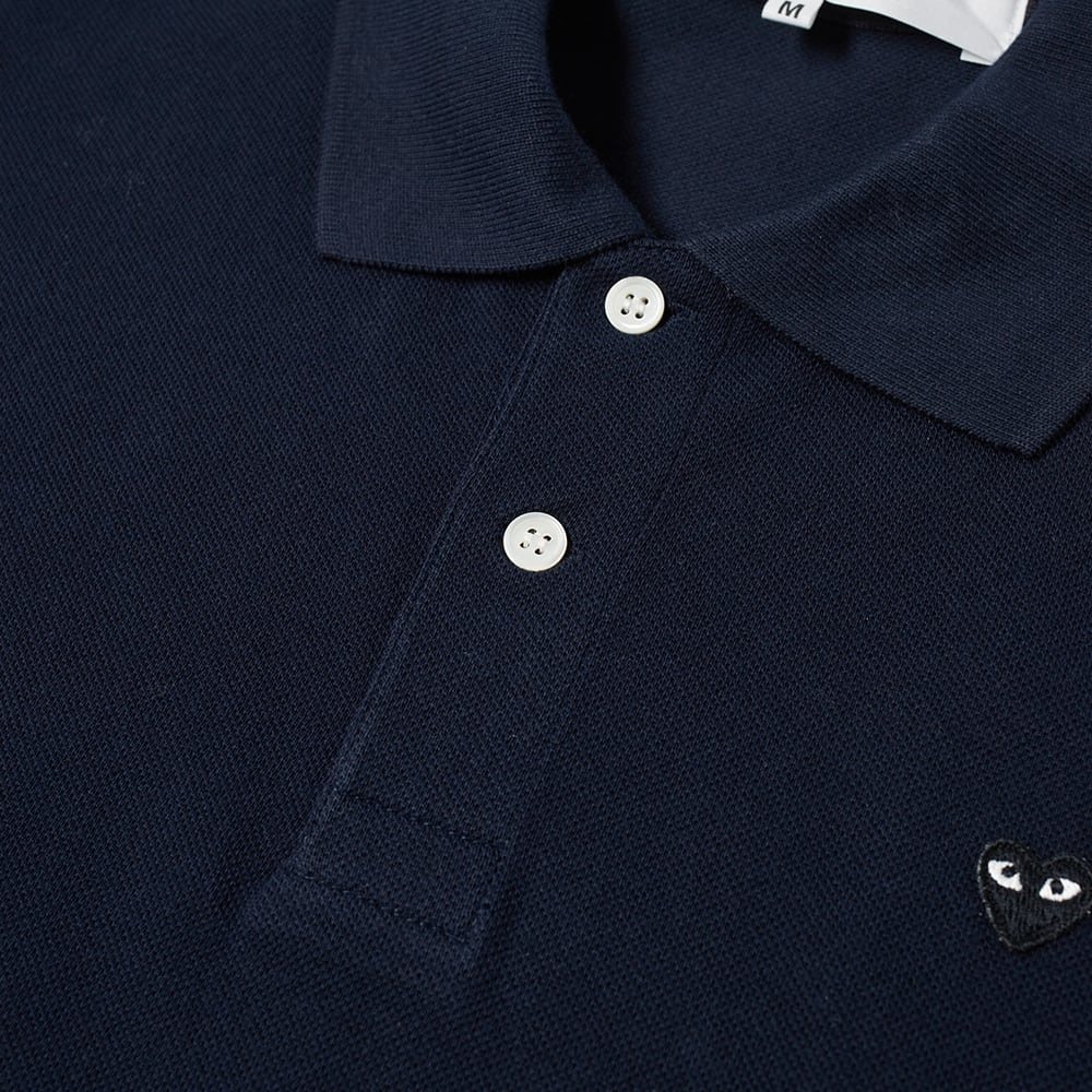 Comme des Garcons Play Little Black Heart Polo - 3