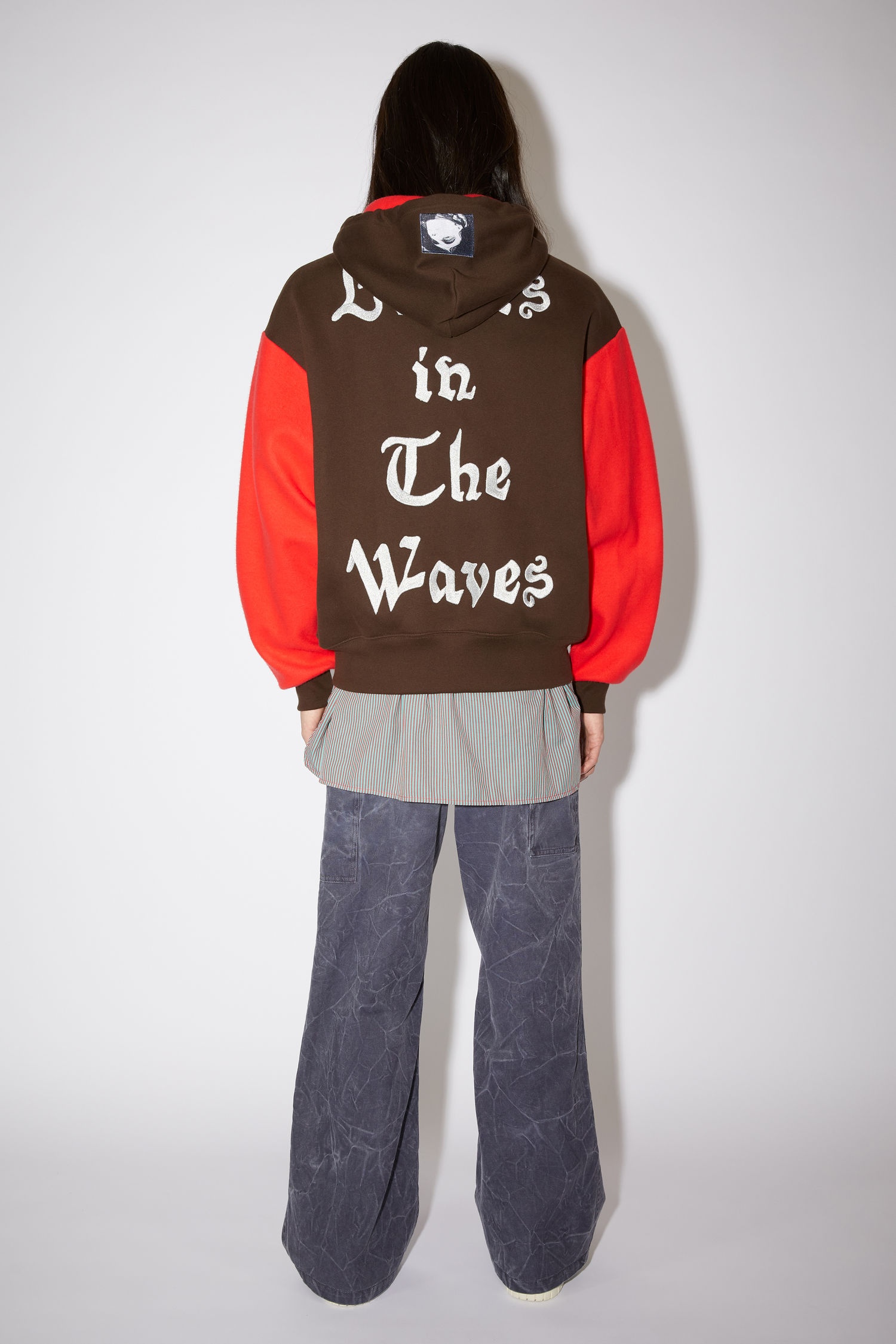 Printed sweatshirt - Cacao brown - 2