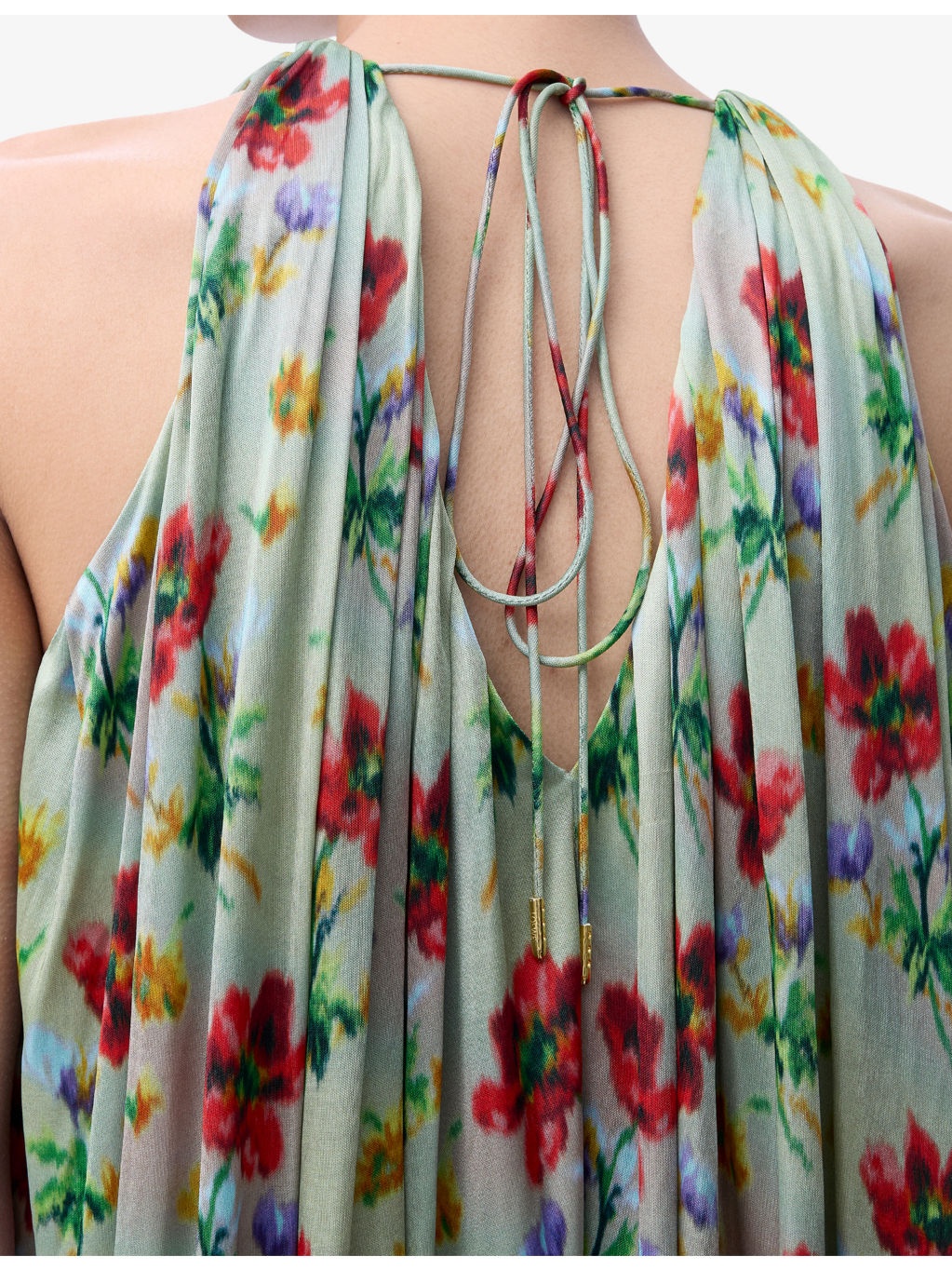 Halter Floral-Print Woven Top - 5