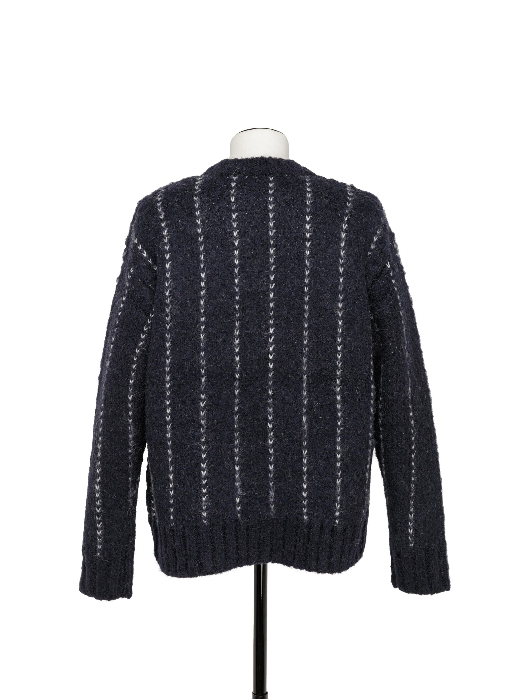 Jacquard Knit Pullover - 5