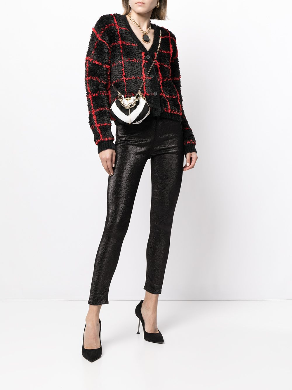Madrid glitter skinny-fit trousers - 2