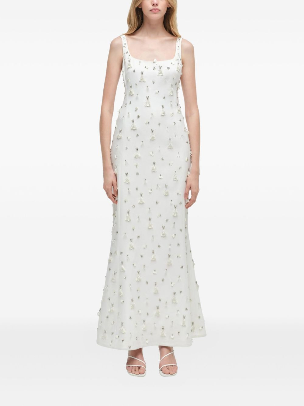 Briella embellished midi party gown - 2