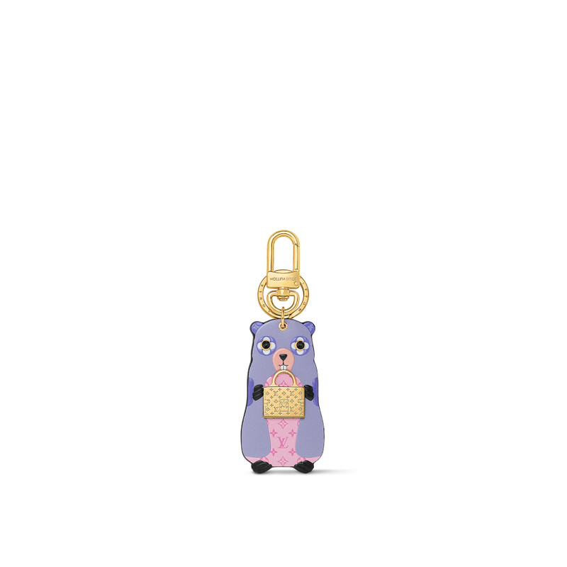 LV Marmott Keyring And Bag Charm 1