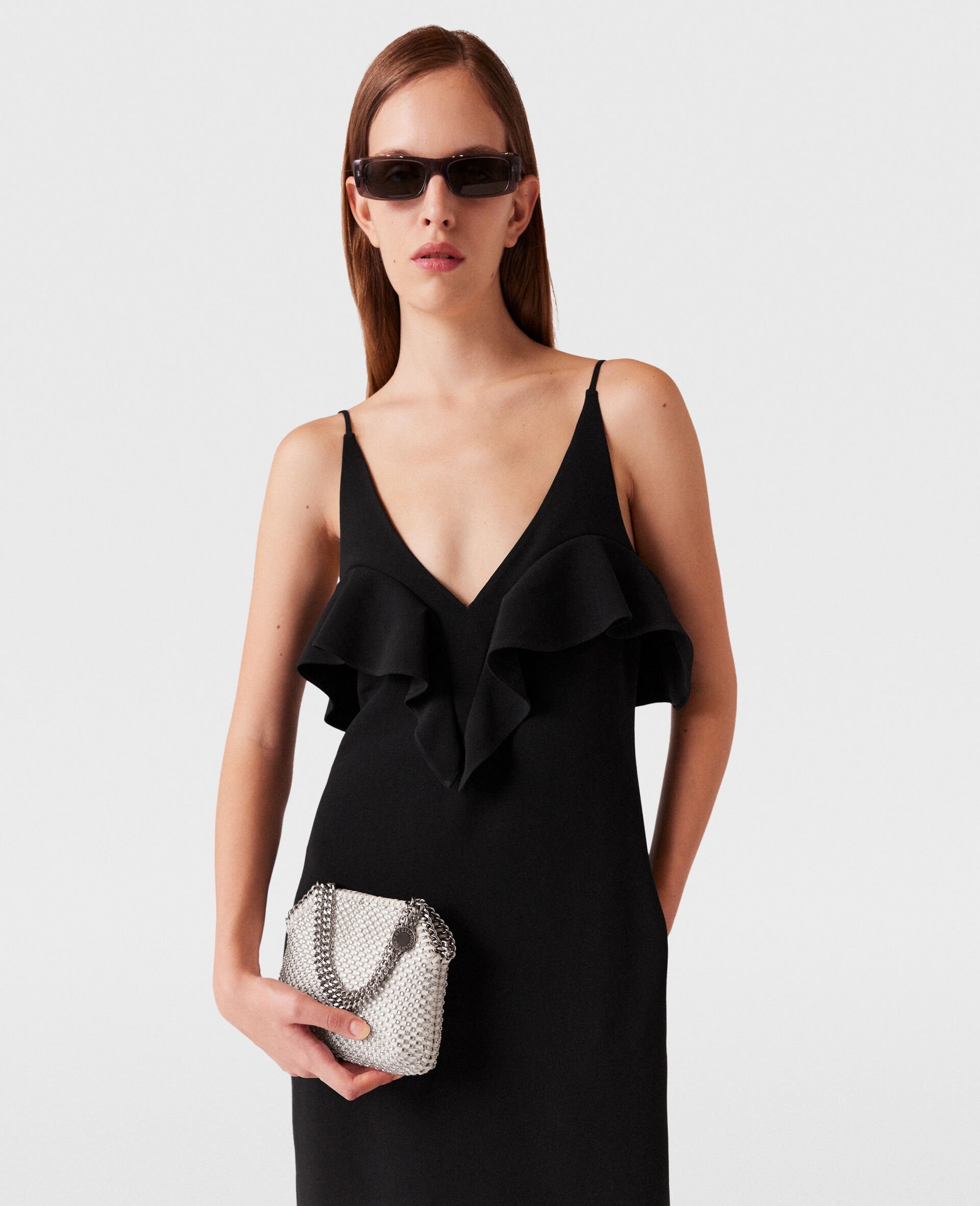 Ruffle Tier V-Neck Dress - 5
