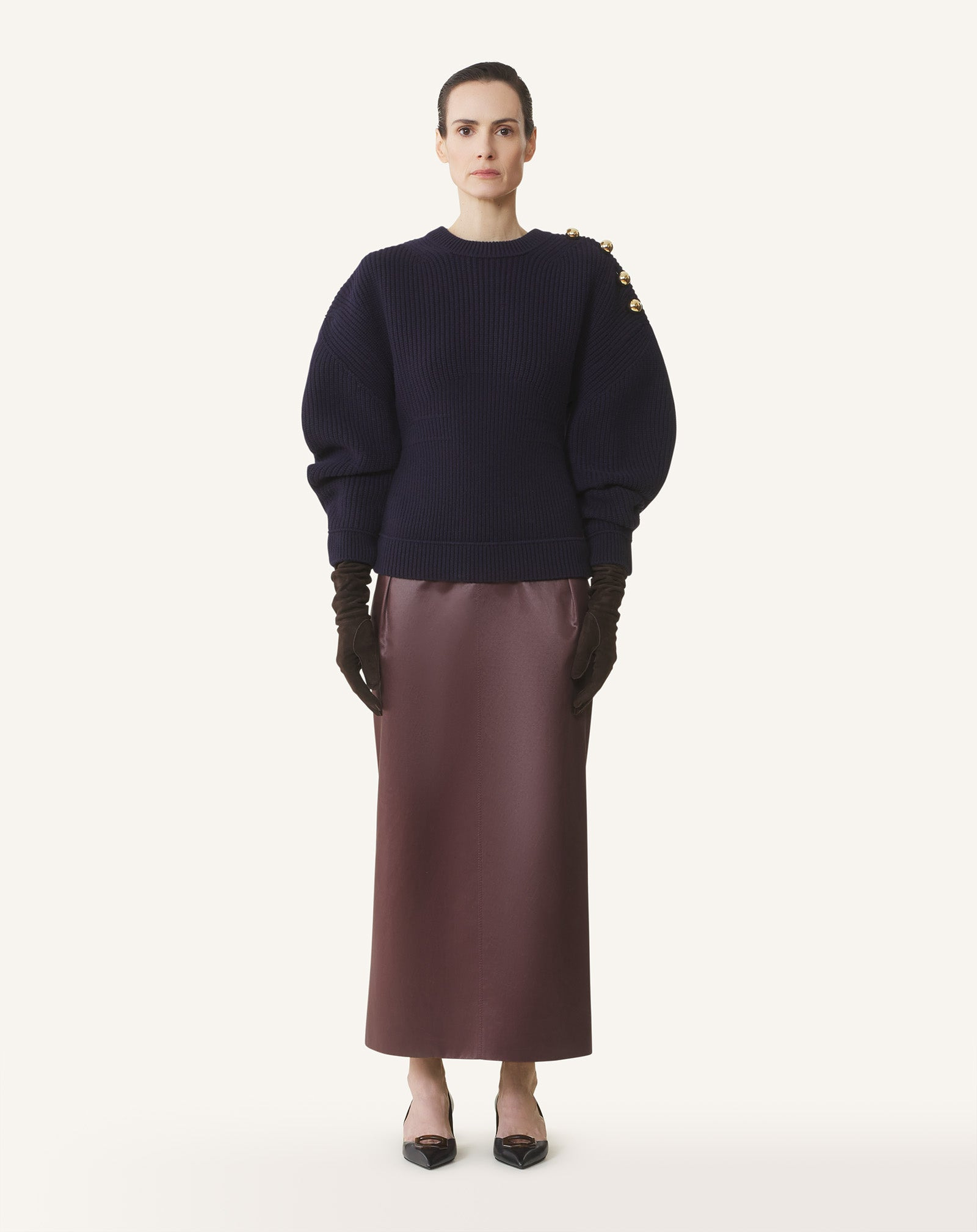 WOOL RIBBED SWEATER - 2
