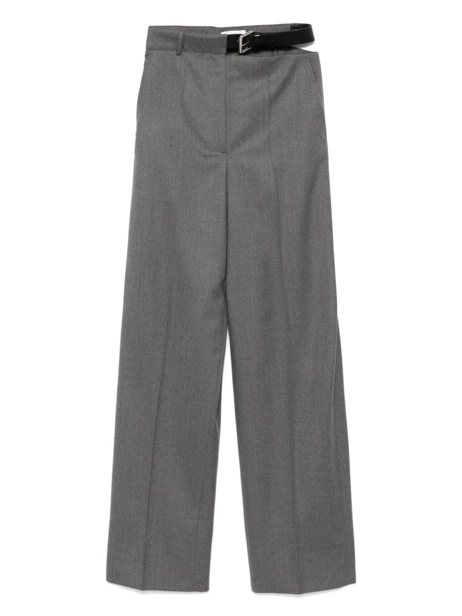 Stella McCartney Cut-Out Trousers With Belt - 1