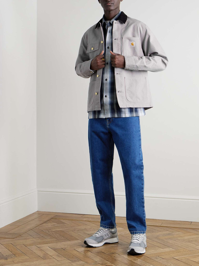 Carhartt Michigan Corduroy-Trimmed Organic Cotton-Canvas Chore Jacket outlook