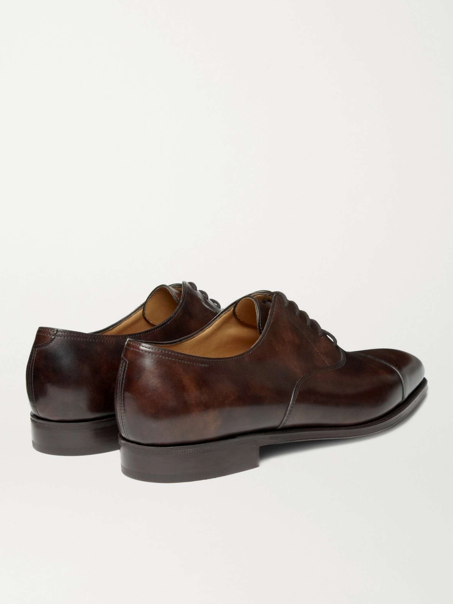 City II Burnished-Leather Oxford Shoes - 5