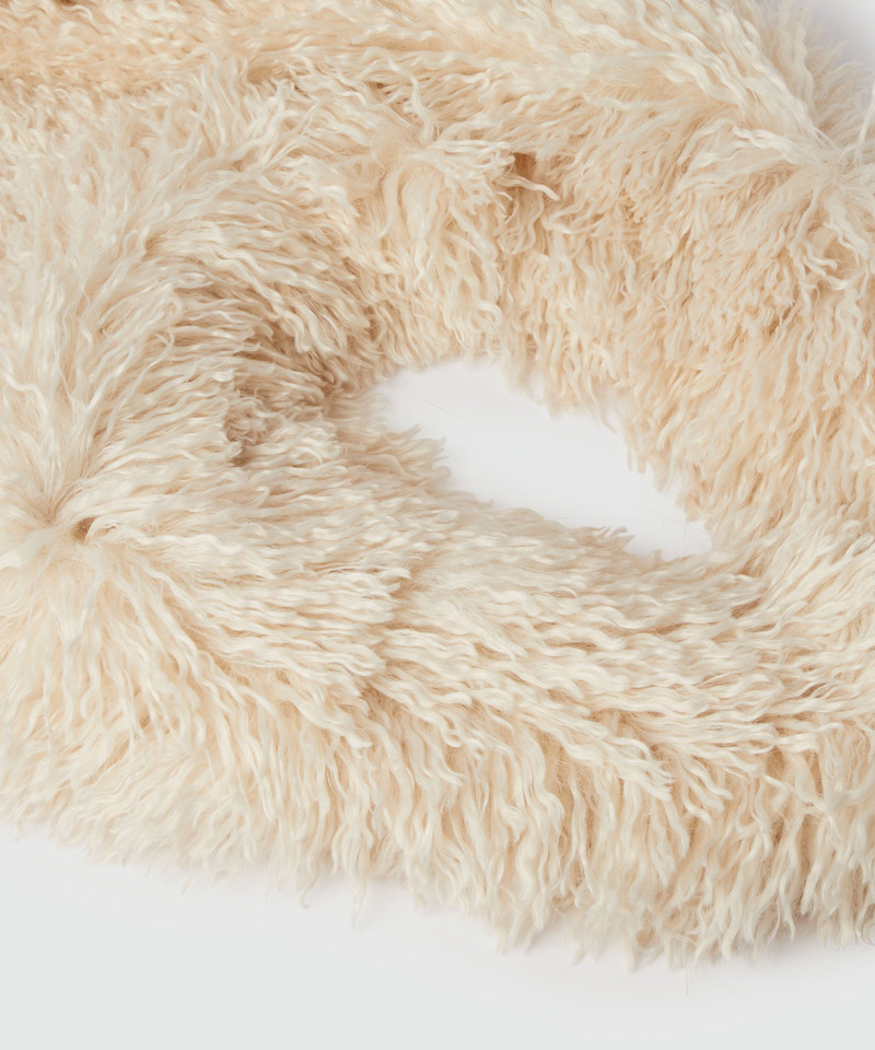 Faux-fur maxi tote bag 4