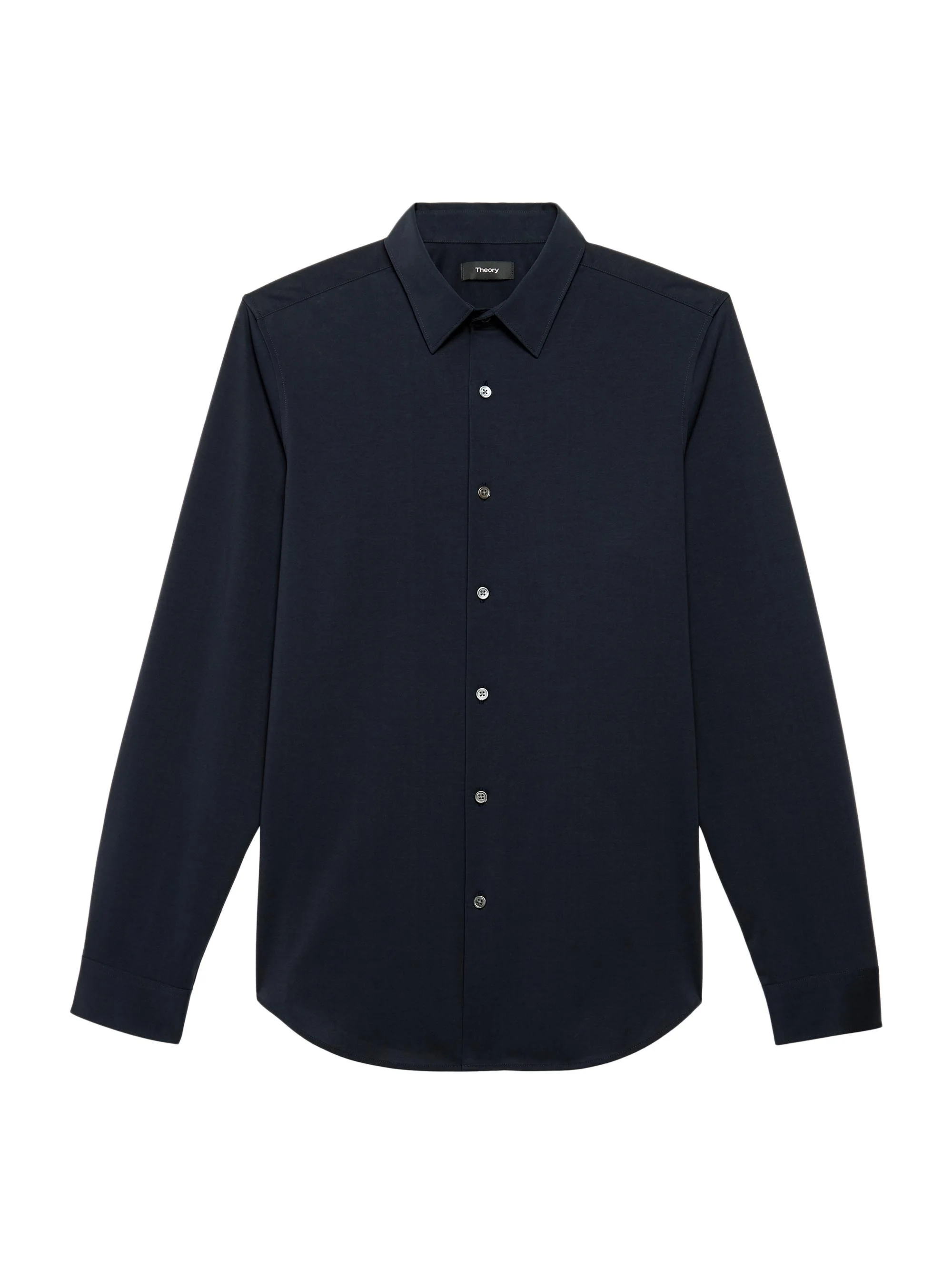 Men's Sylvain Structure Knit Shirt - Eclipse - 1