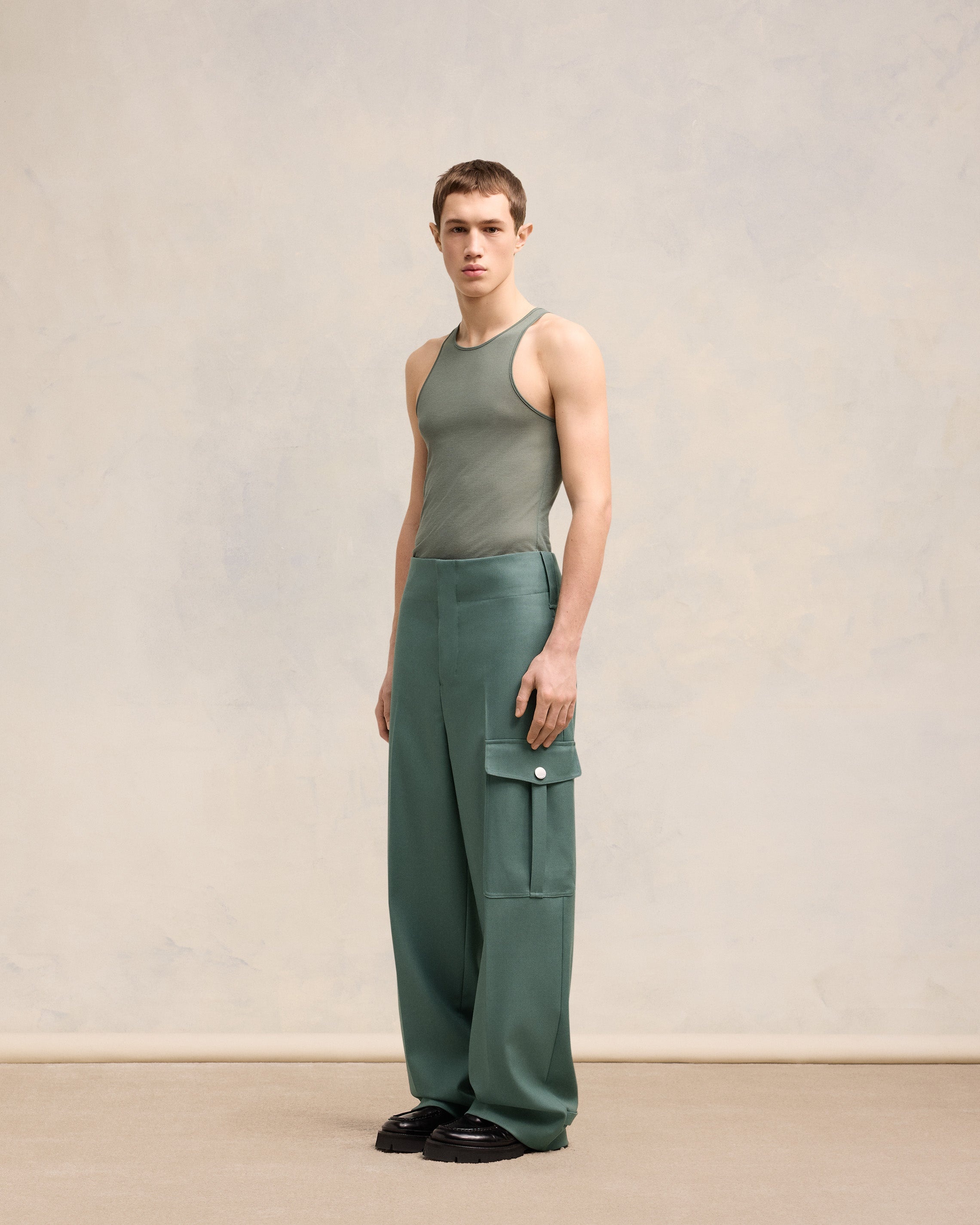 STRAIGHT FIT TROUSERS - 6