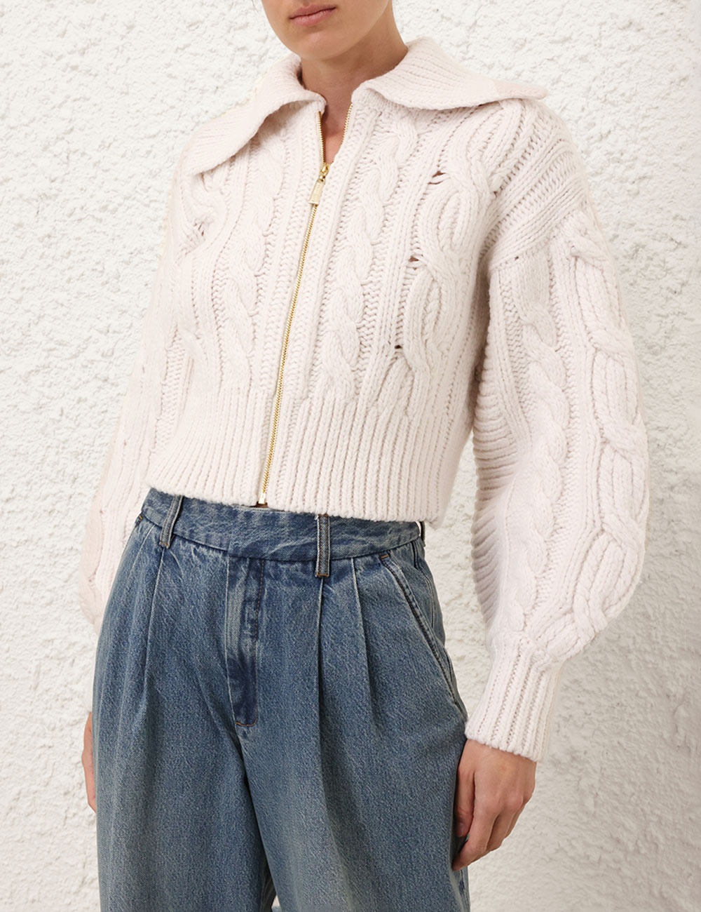 ILLUSTRATION CABLE CARDIGAN - 2