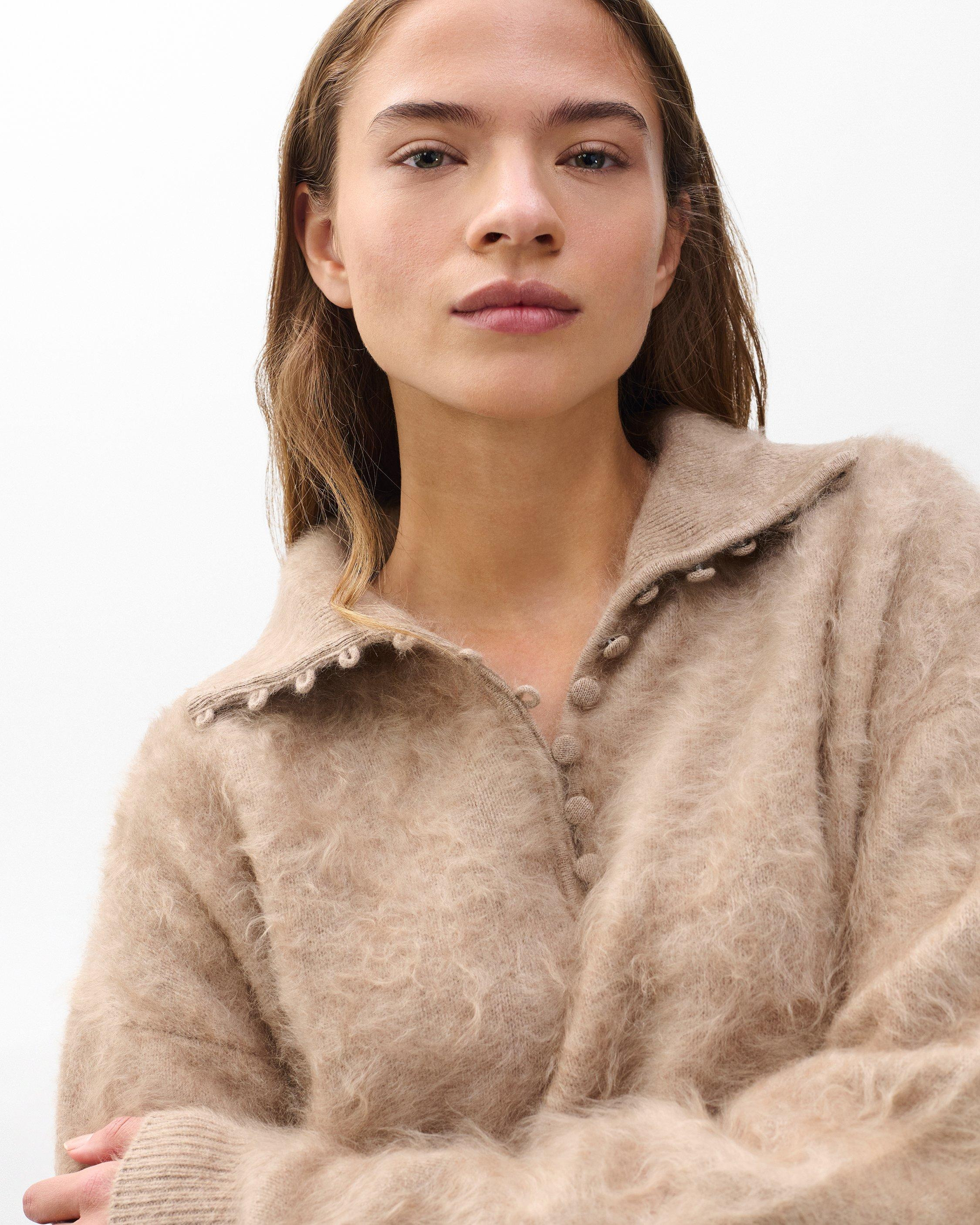 Jada Brushed Cashmere Sweater - 5