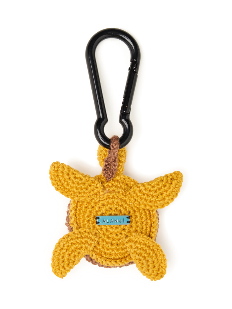 Alanui Handmade Turtle Crochet Key Holder outlook