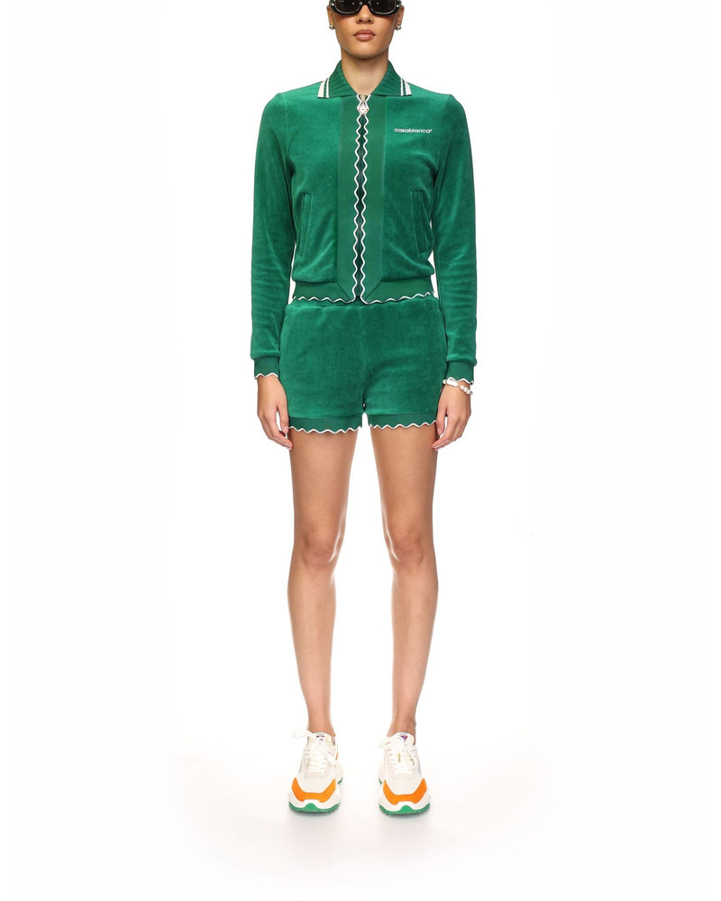 CASABLANCA Scalloped Track Jacket outlook