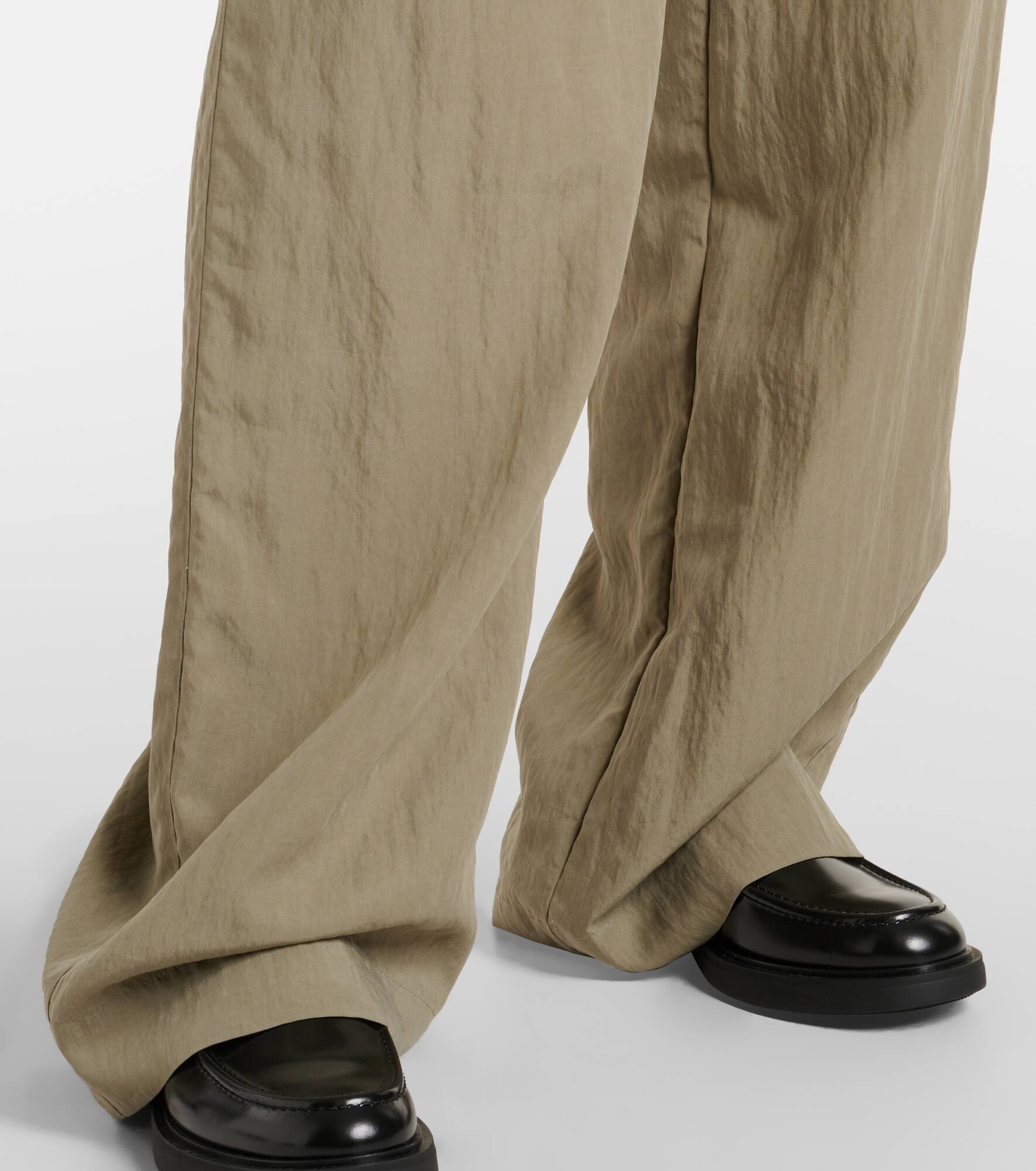 High-rise wide-leg pants - 5