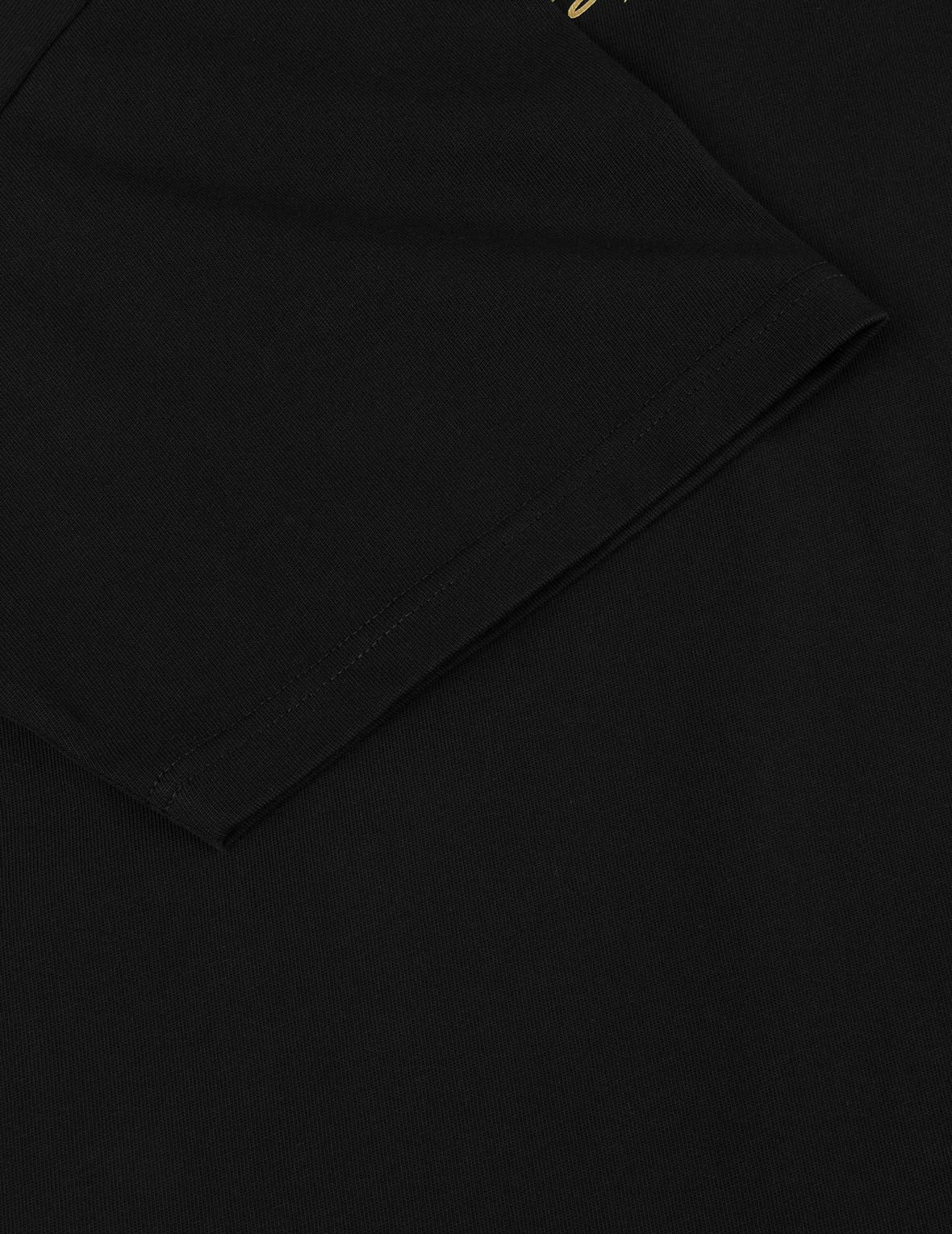 Crane and Logo Print Loose Fit T-shirt - 11