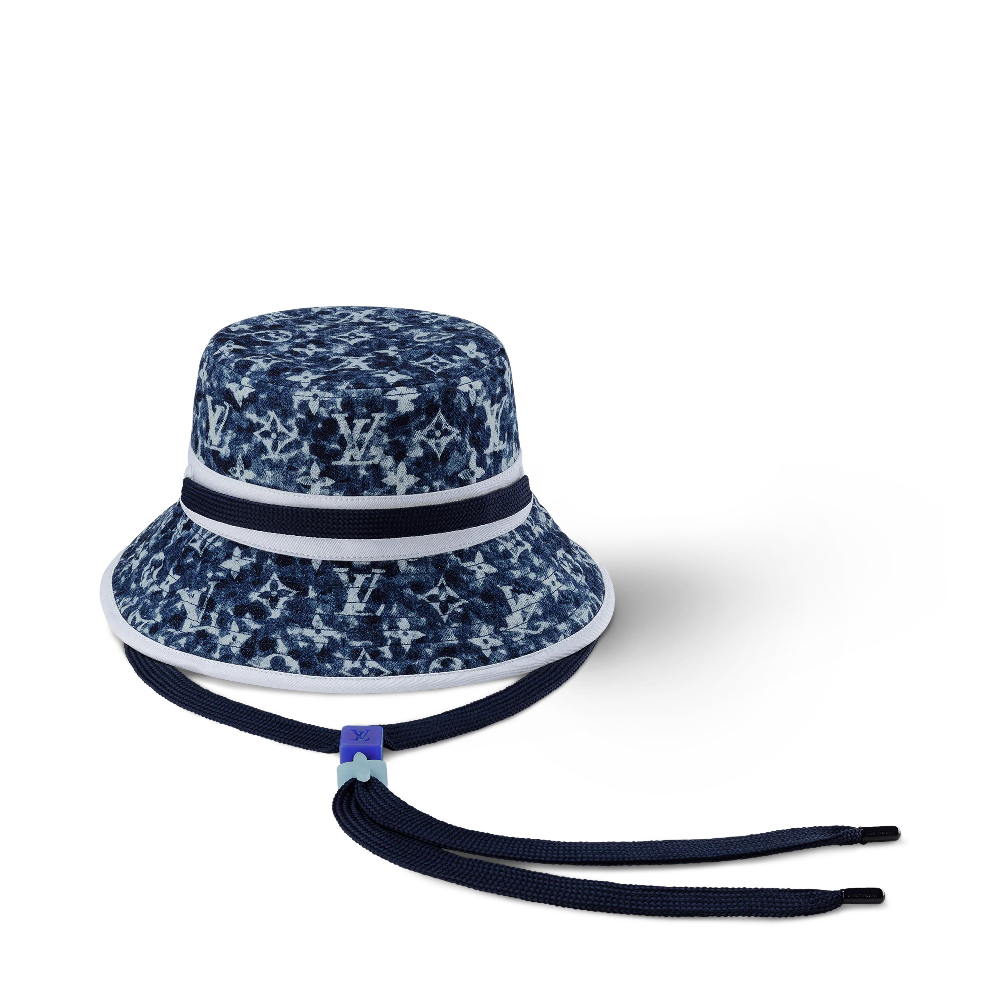 LV Play Monogram Pointillism Bucket Hat - 1