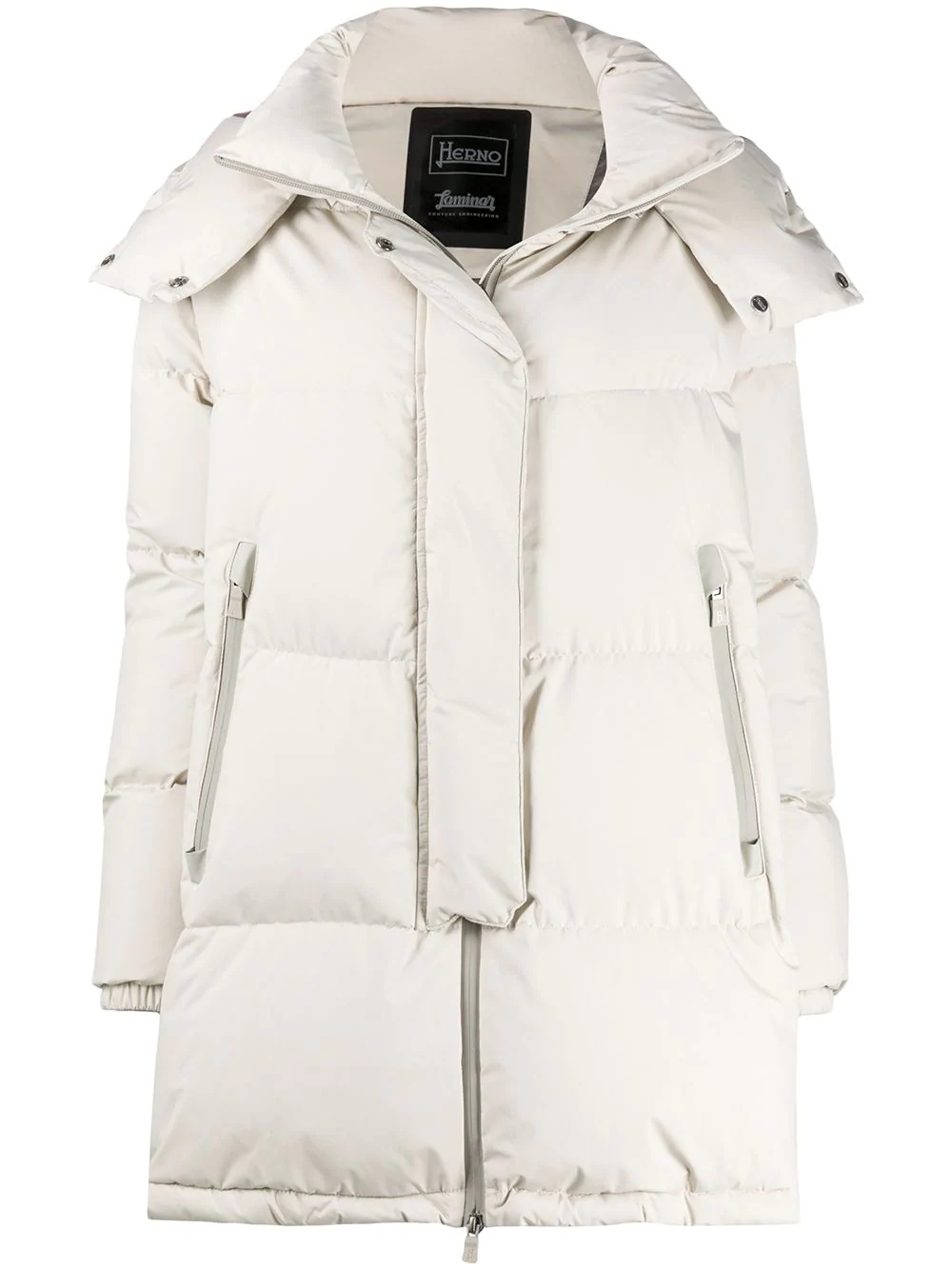 Laminar oversized padded coat - 1