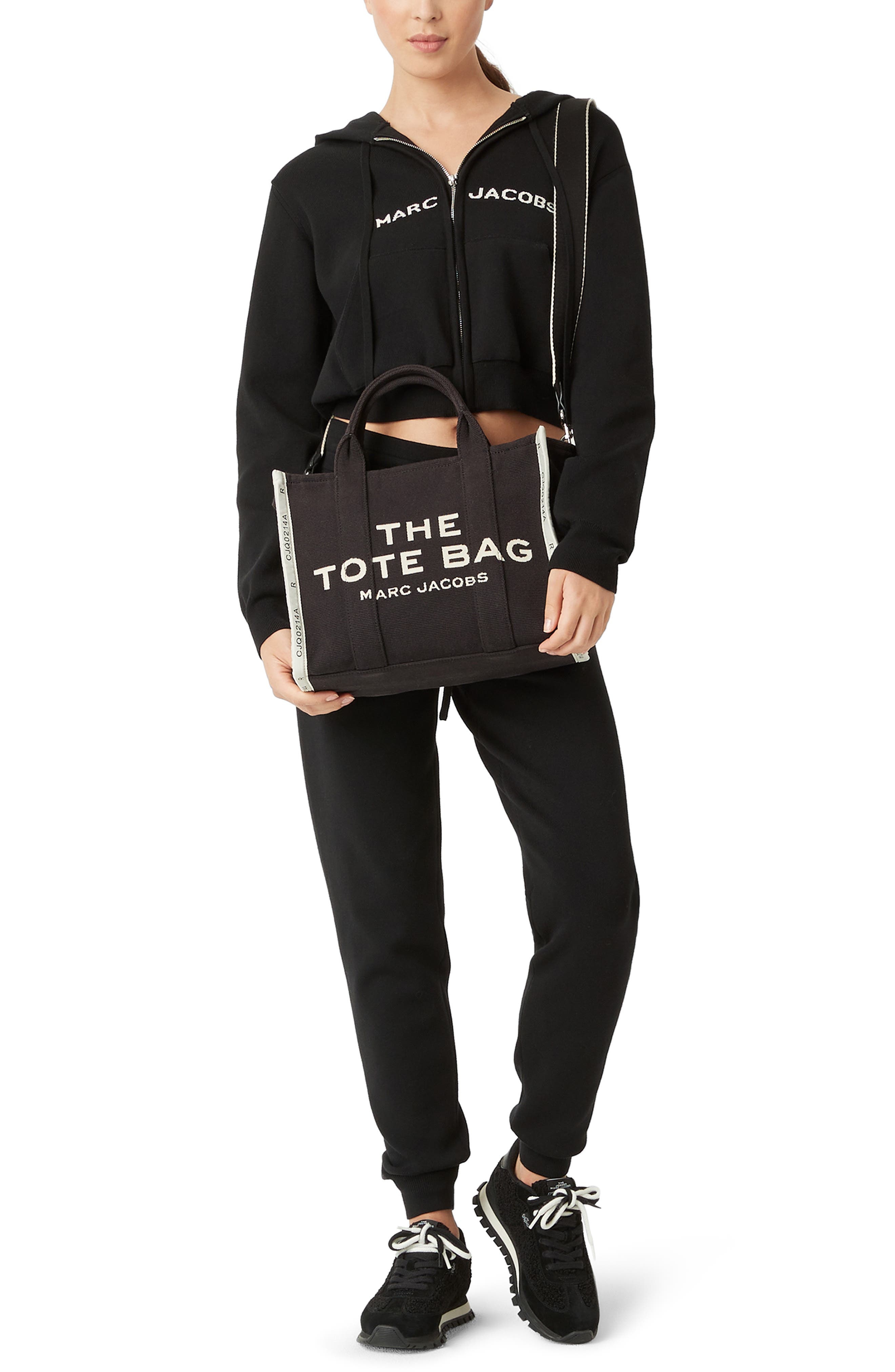 Marc Jacobs The Jacquard Medium Tote Bag in Black at Nordstrom - 2
