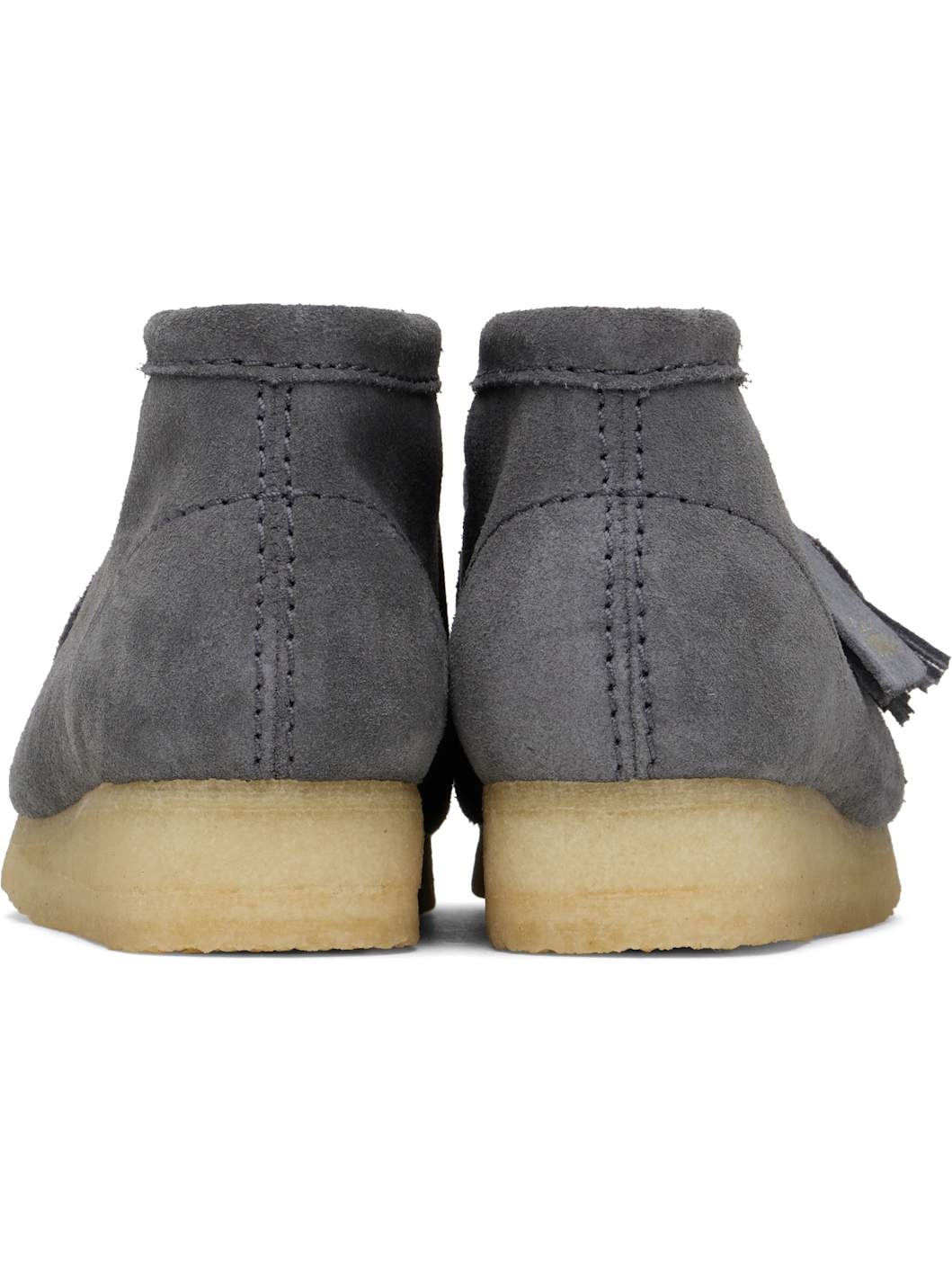 Gray Wallabee Boots - 2