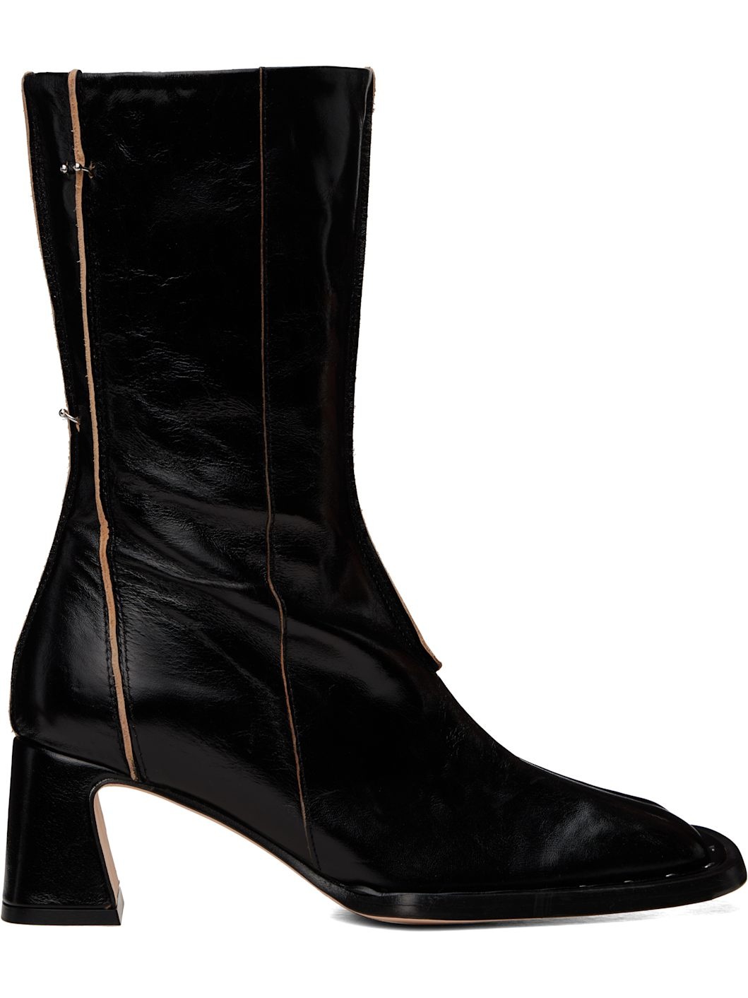 Black Greer Ankle Boots - 1
