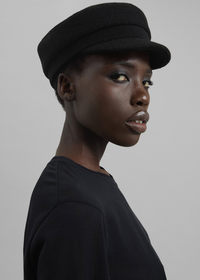 Corbet Newsboy Cap - Black 6