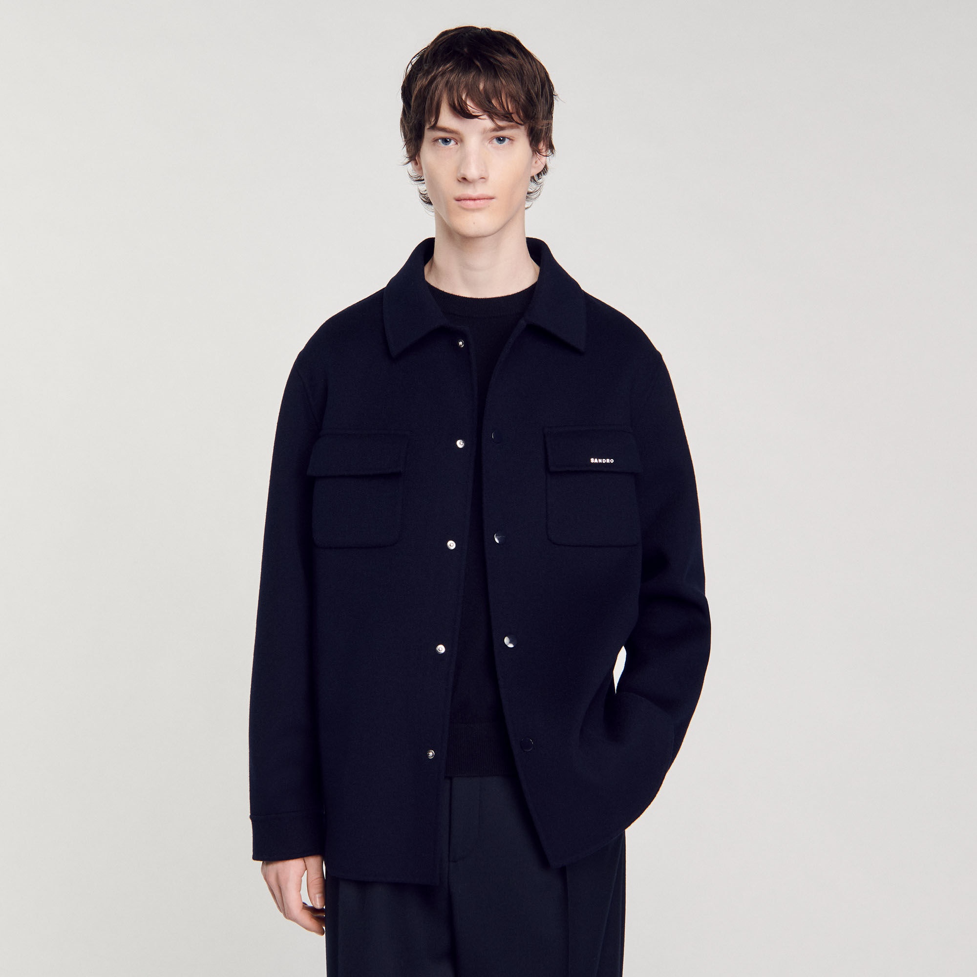 DOUBLE-FACED OVERSHIRT - 5