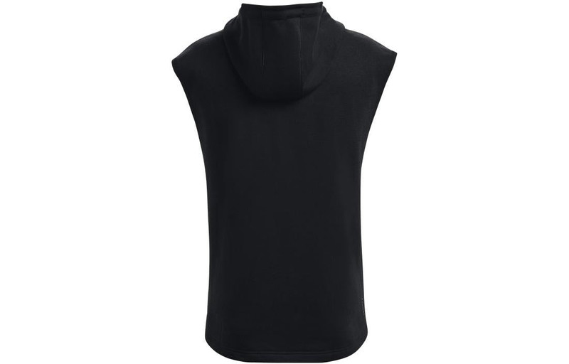 Under Armour Under Armour Project Rock Sleeveless Hoodie 'Black Red' 1367034-001 outlook