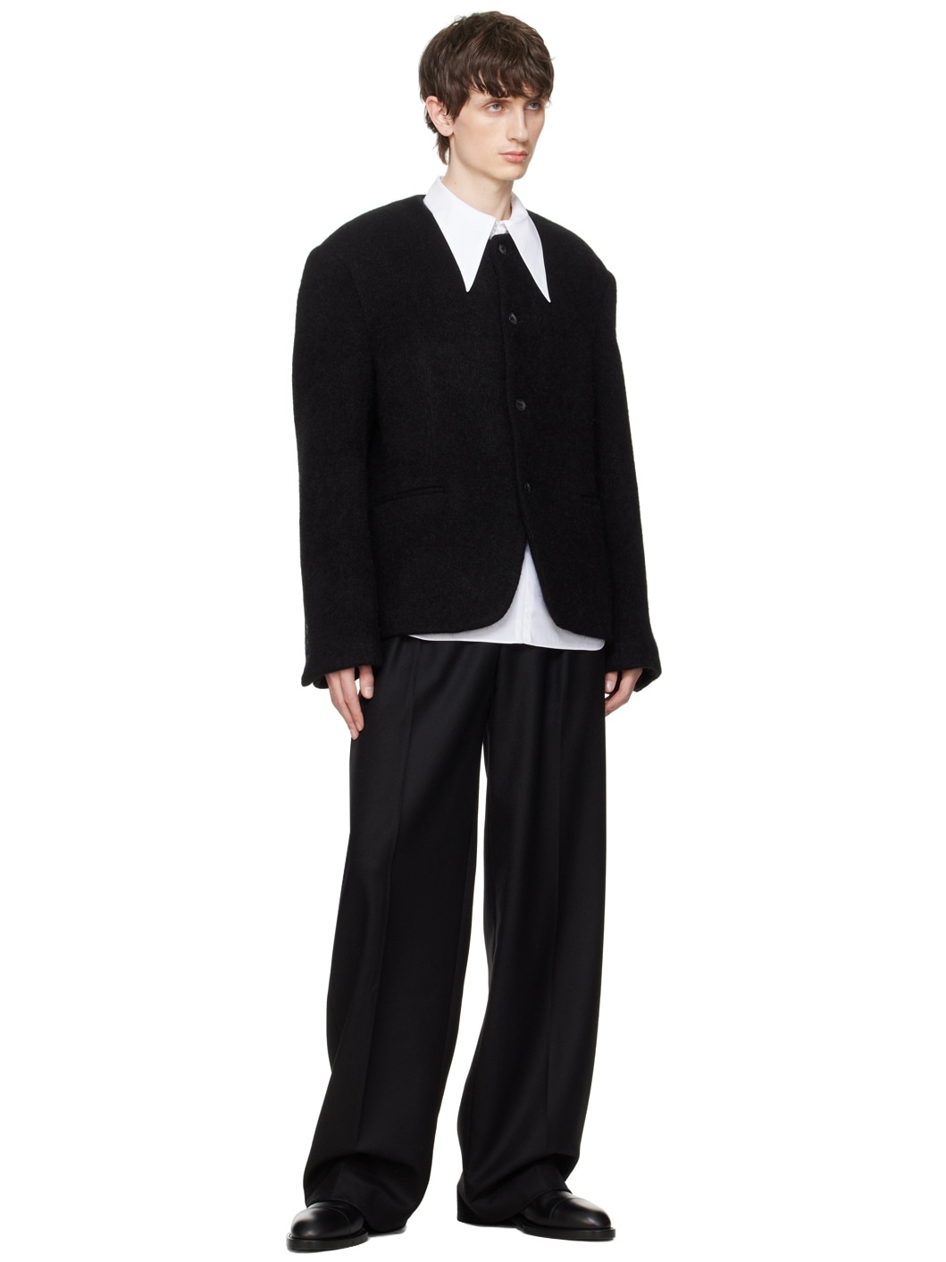 SSENSE Exclusive Black Felix Trousers - 4