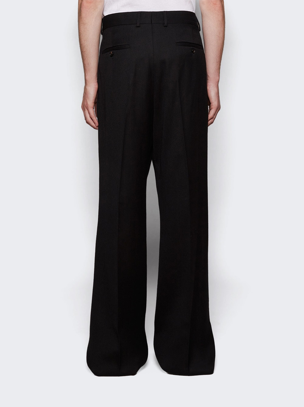 Double Pleated Pant Black - 5