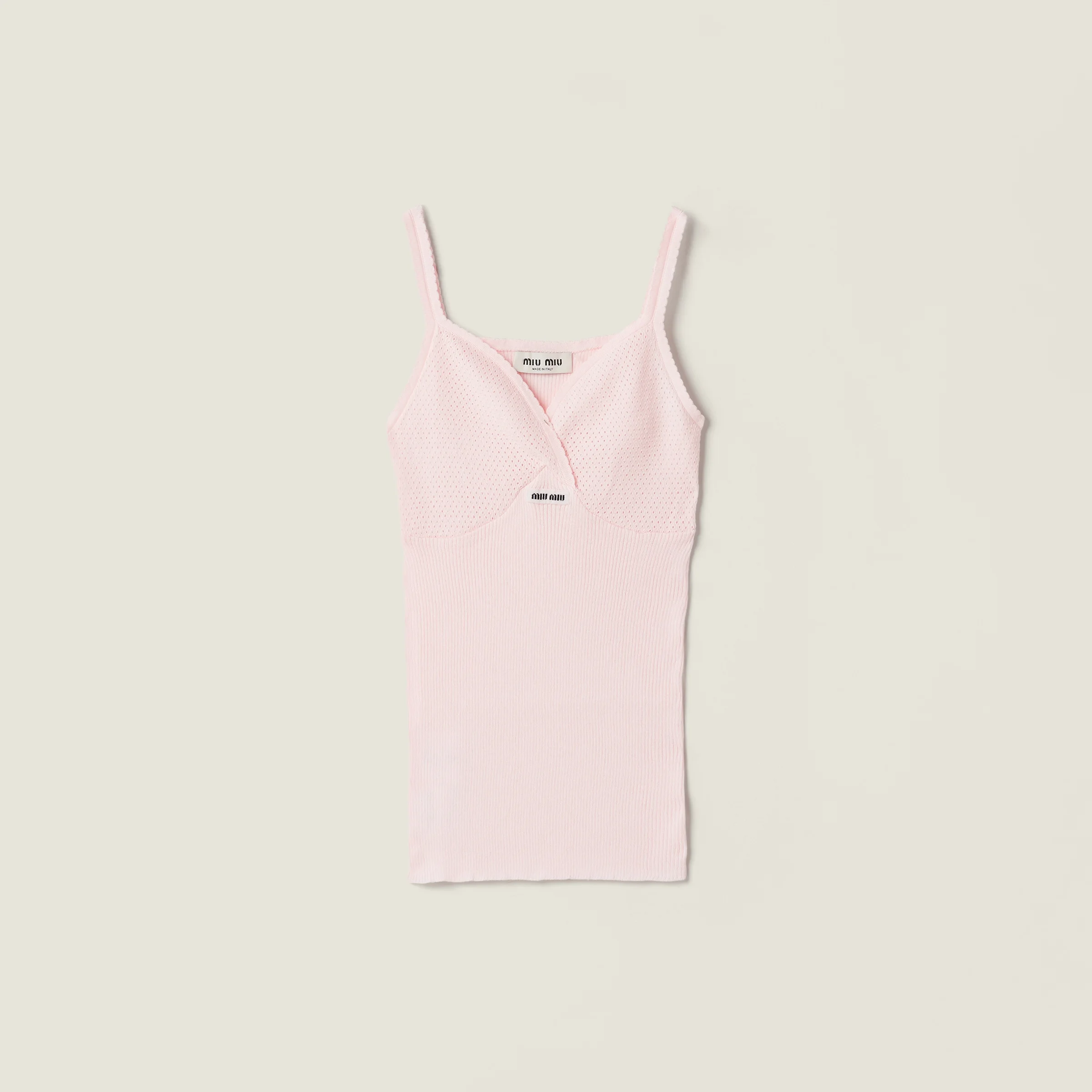 Cotton knit top - 1