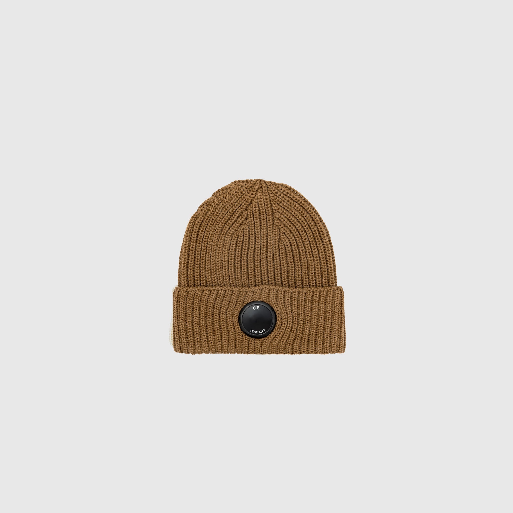 EXTRA FINE MERINO WOOL LENS BEANIE - 1