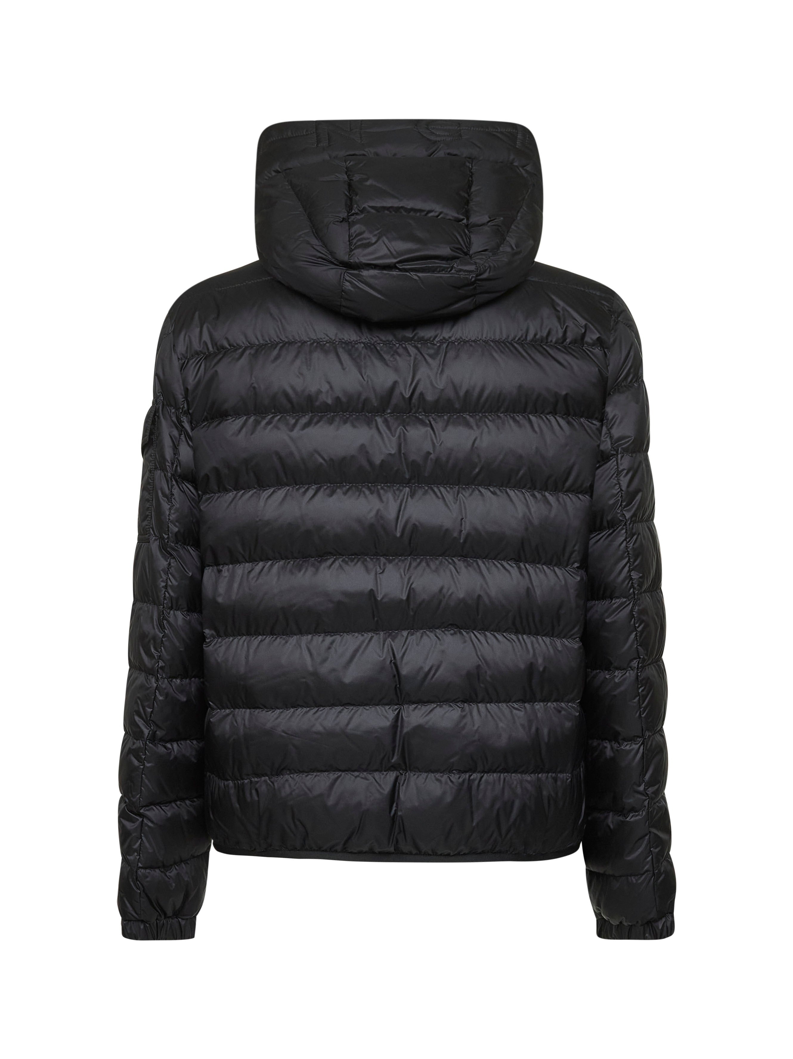 Black Najan short hooded down jacket - 2