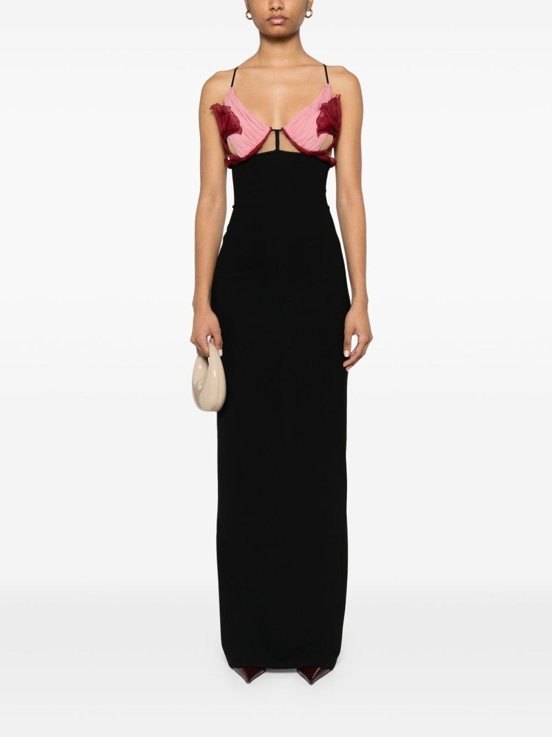 NENSI DOJAKA Evie Petal maxi dress outlook