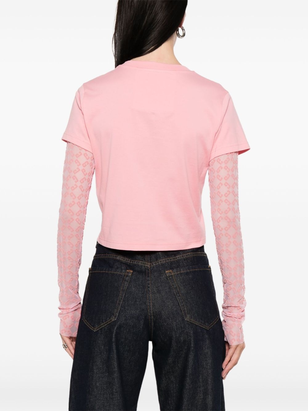 monogram 72 jacquard T-shirt - 4