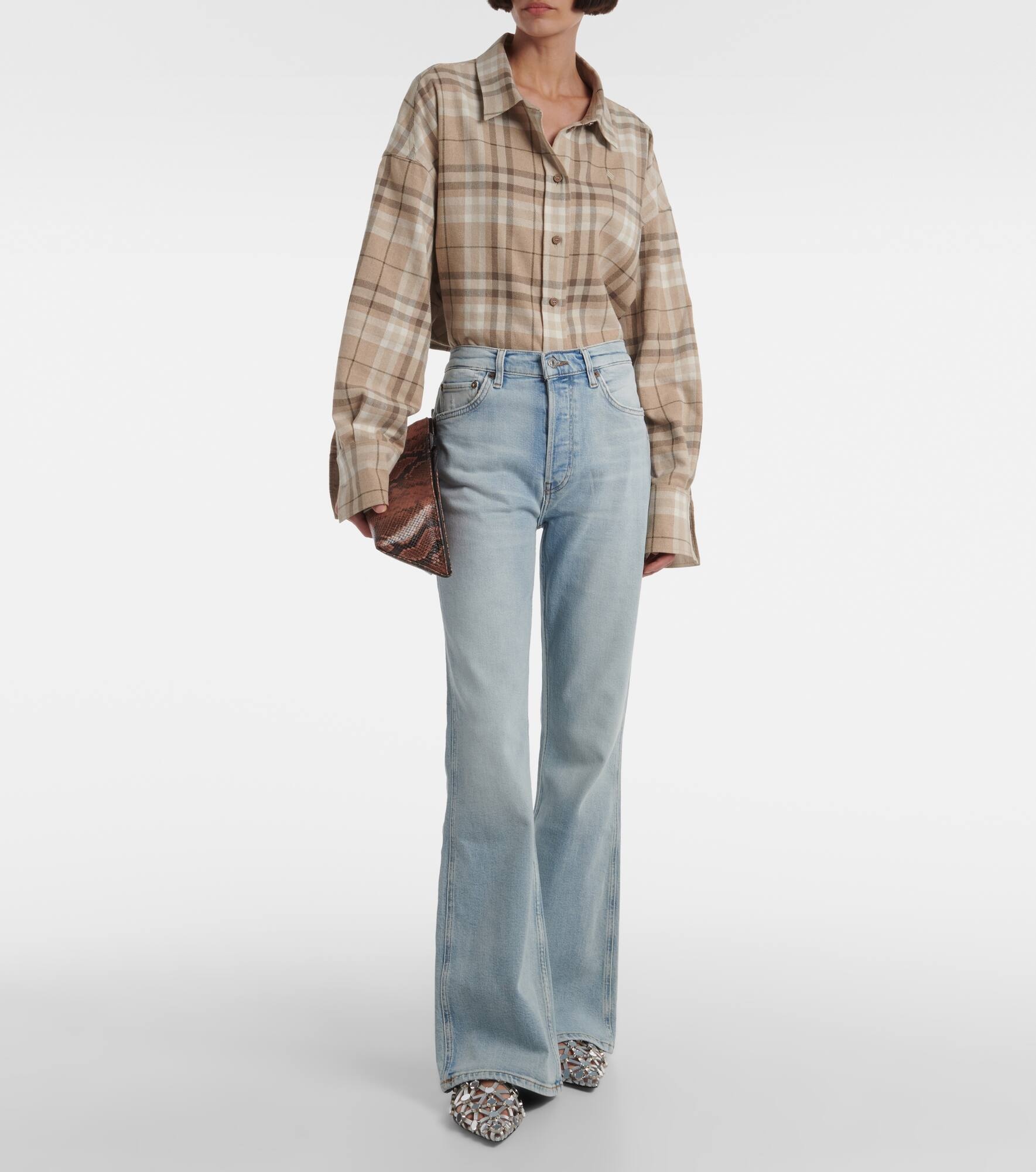 The Riding Jean high-rise flared jeans - 7