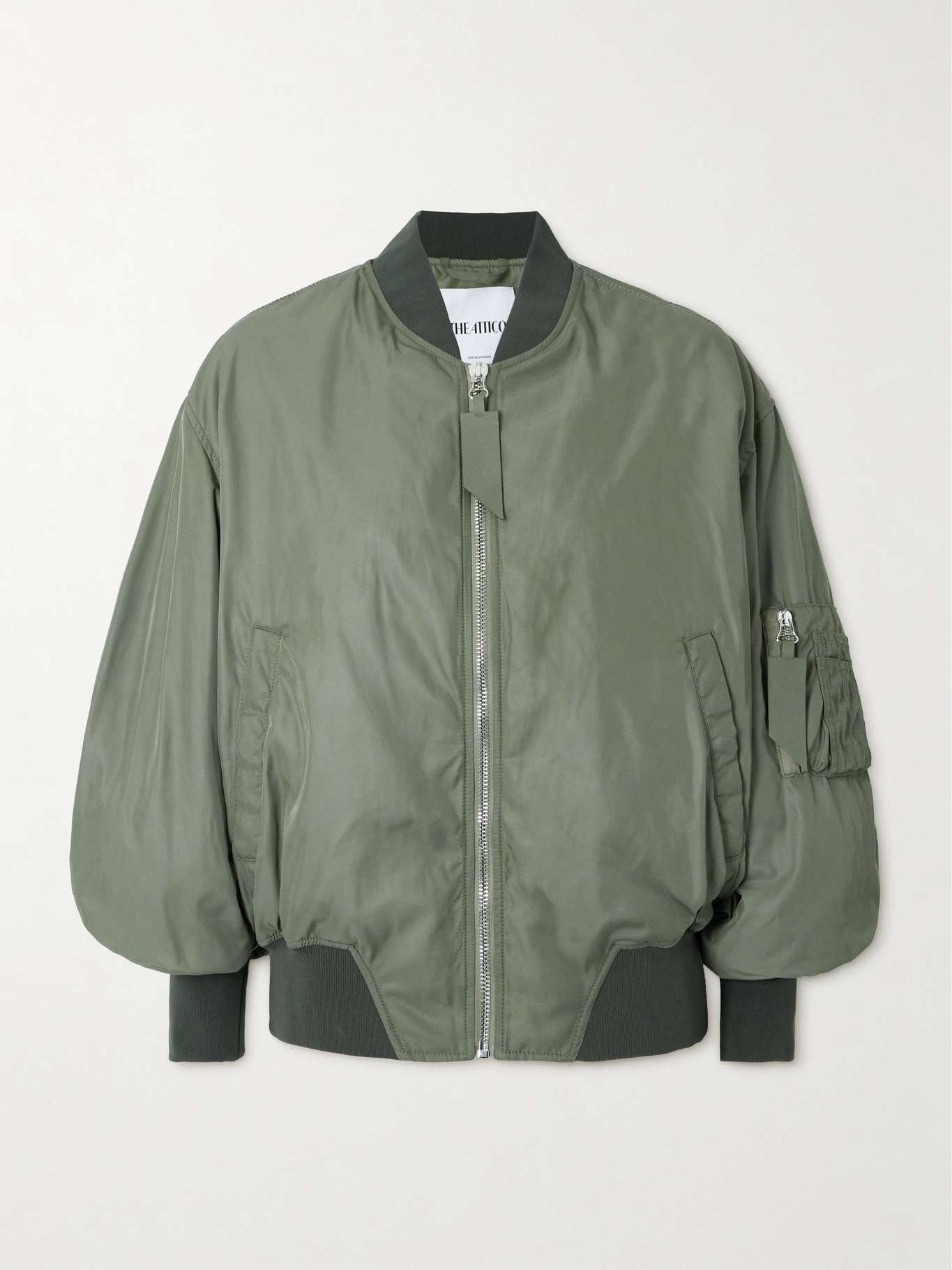 【the attico・アティコ】 BOMBER JACKET アウター THE ATTICO Bomber Jacket in Black | FWRD