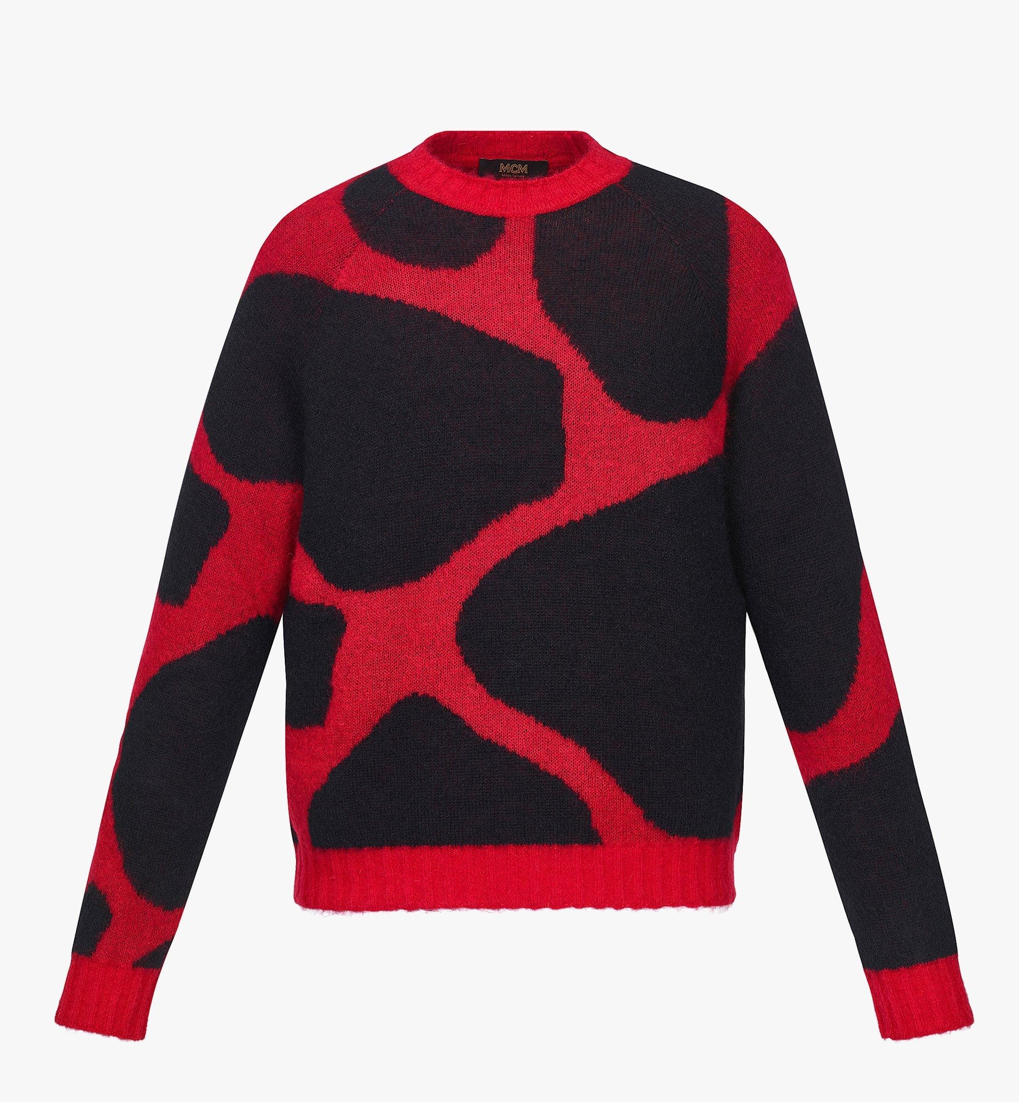 Men’s Mohair Jacquard Sweater - 1