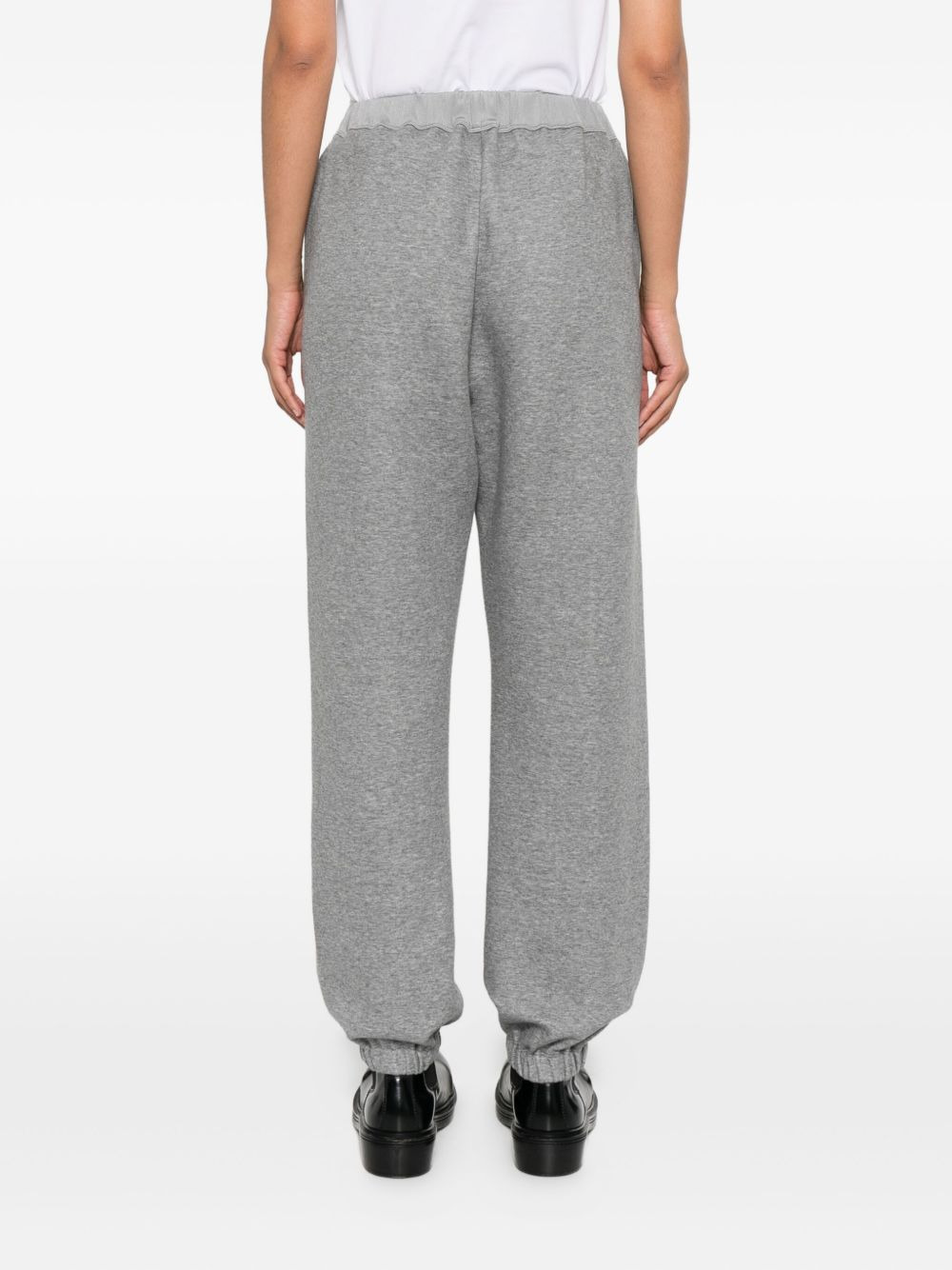 elastic-cuffed track pants - 4