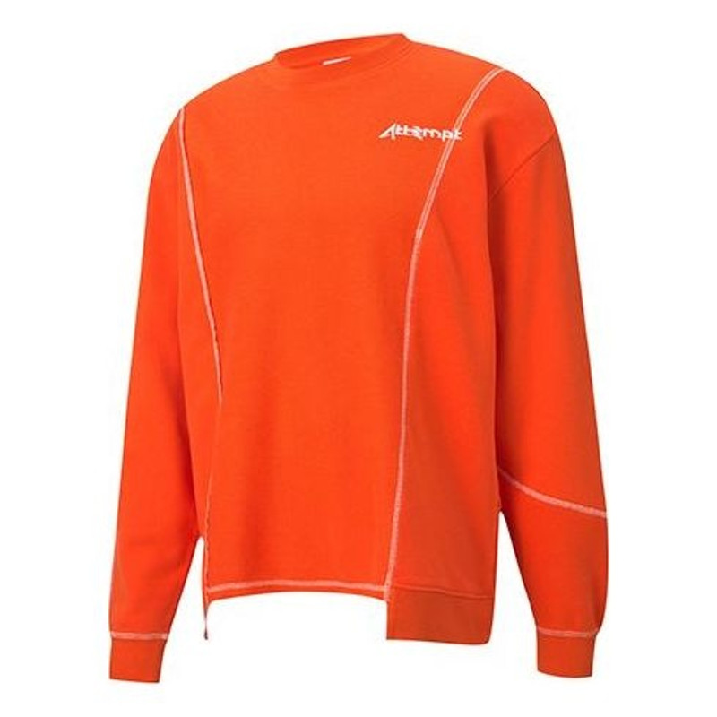 PUMA x ATTEMPT Crossover Round Neck Casual Cherry Red 598272-45 - 1