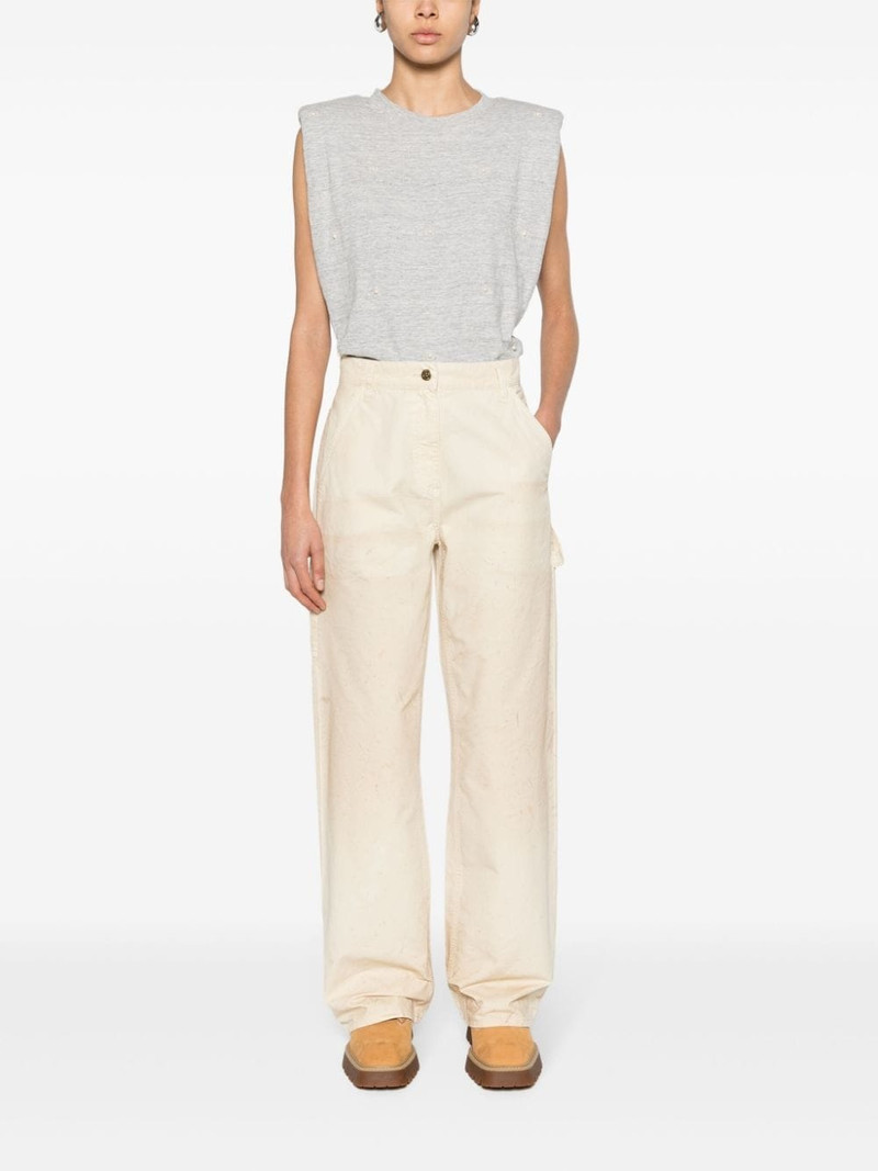 Golden Goose high-waist wide-leg trousers outlook